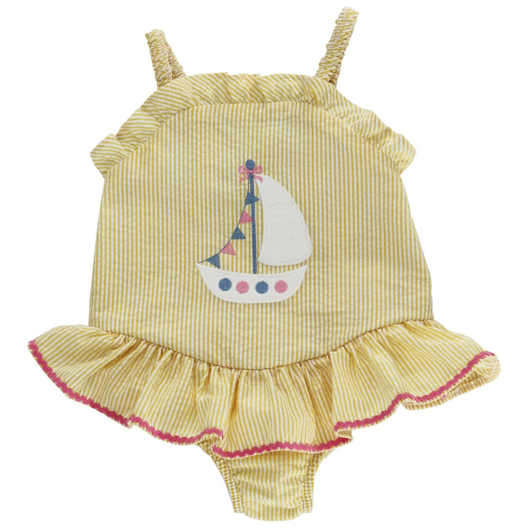 Bailey Boys Sail Away 1pc Swim W/Ruffle 26113-GSWR 5303