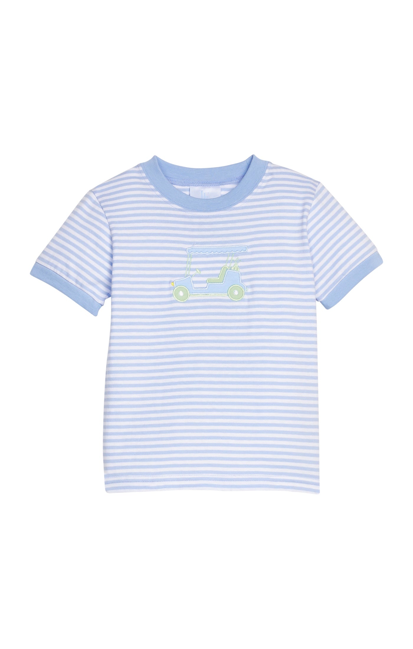 Little English Applique T-Shirt Golf Cart 53092