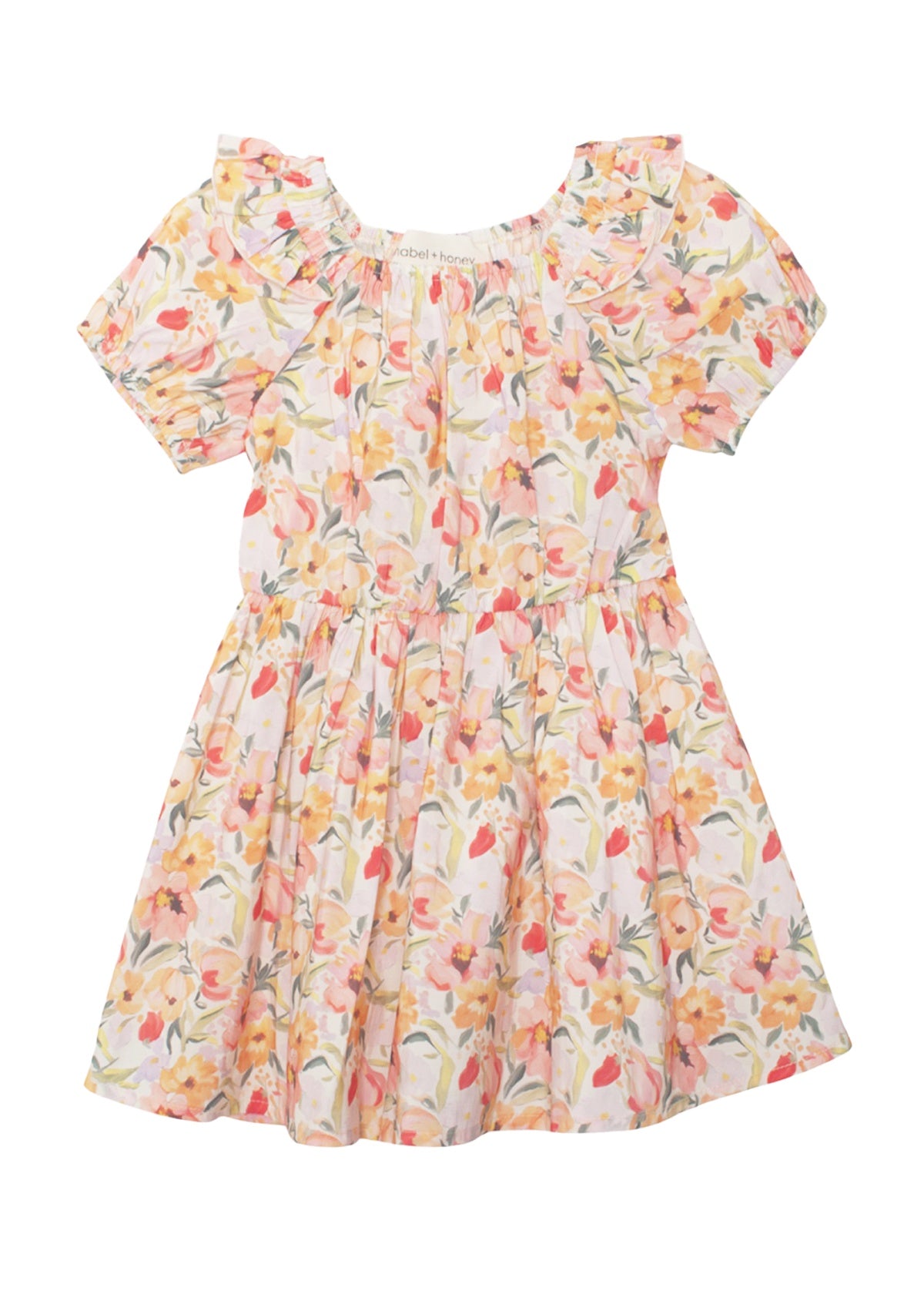 Mabel & Honey Blooming Florals Dress 7809PK 5301
