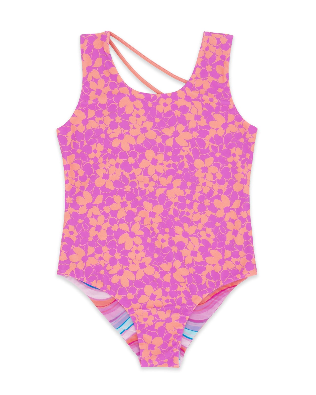 Feather 4 Arrow Summer Sun Reversible One-Piece Magenta Punch 36G1370POW 5302