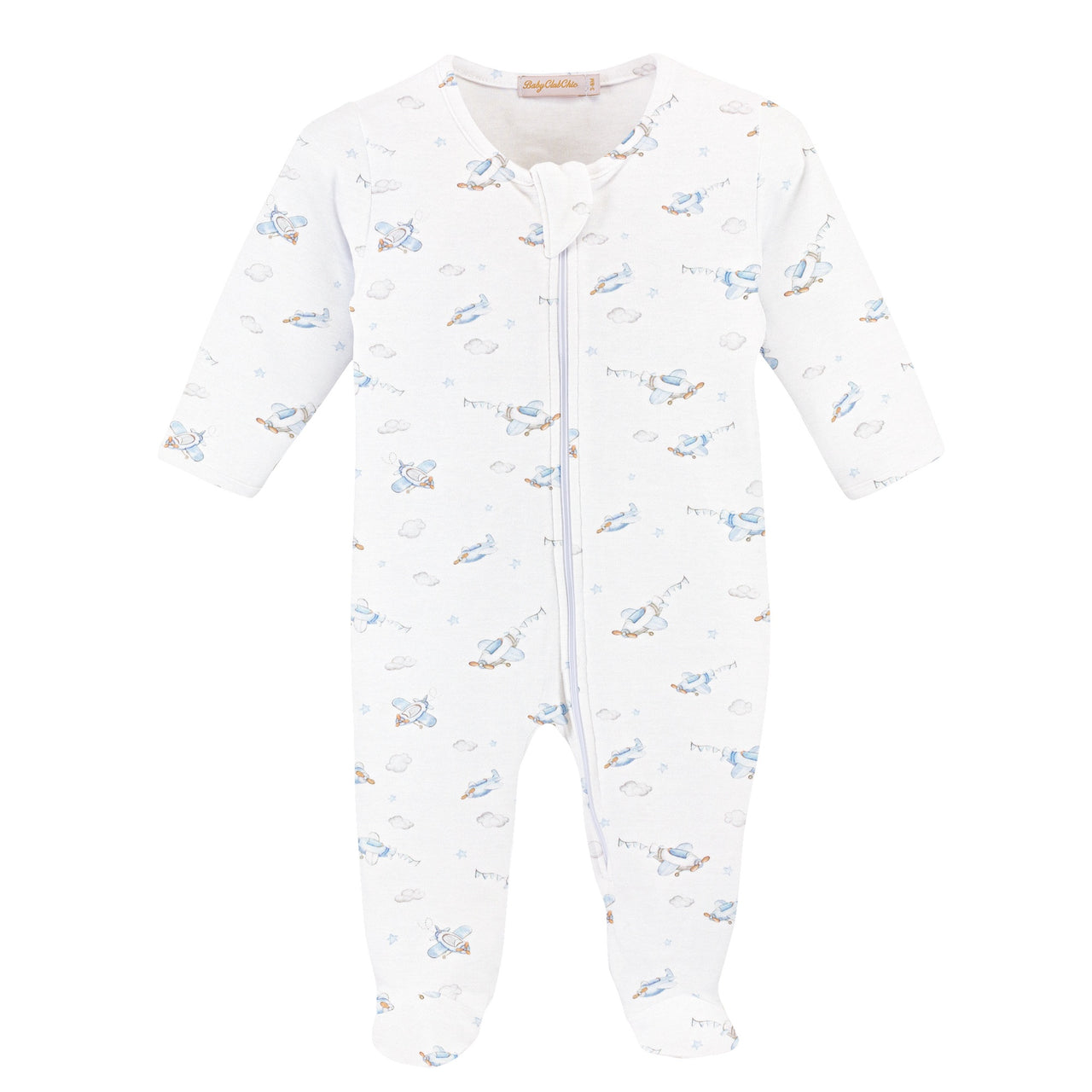Baby Club Up, Up and Away Zipped Footie FOO49362 5301