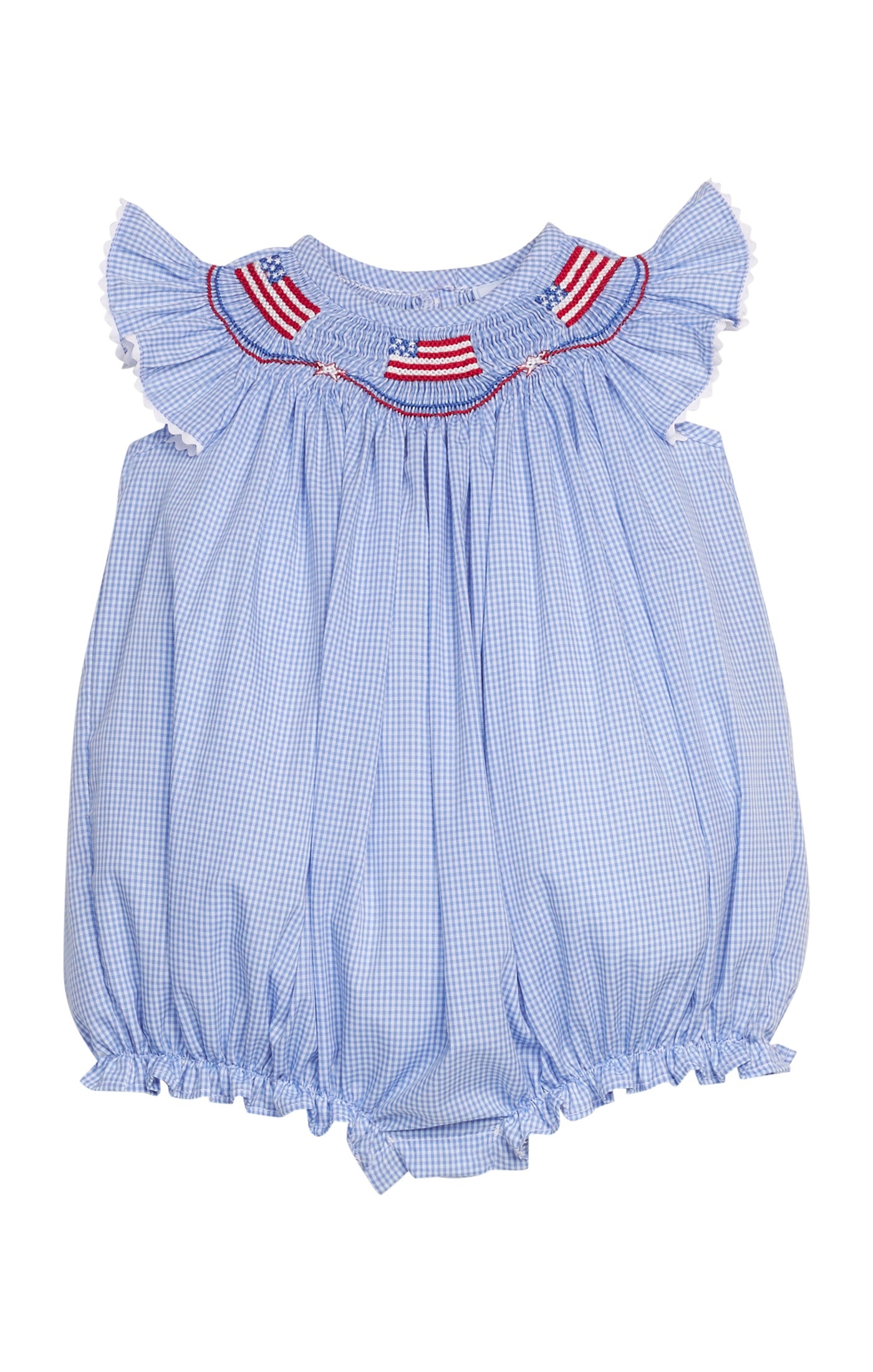 Little English Smocked Bishop Bubble Flags 5303