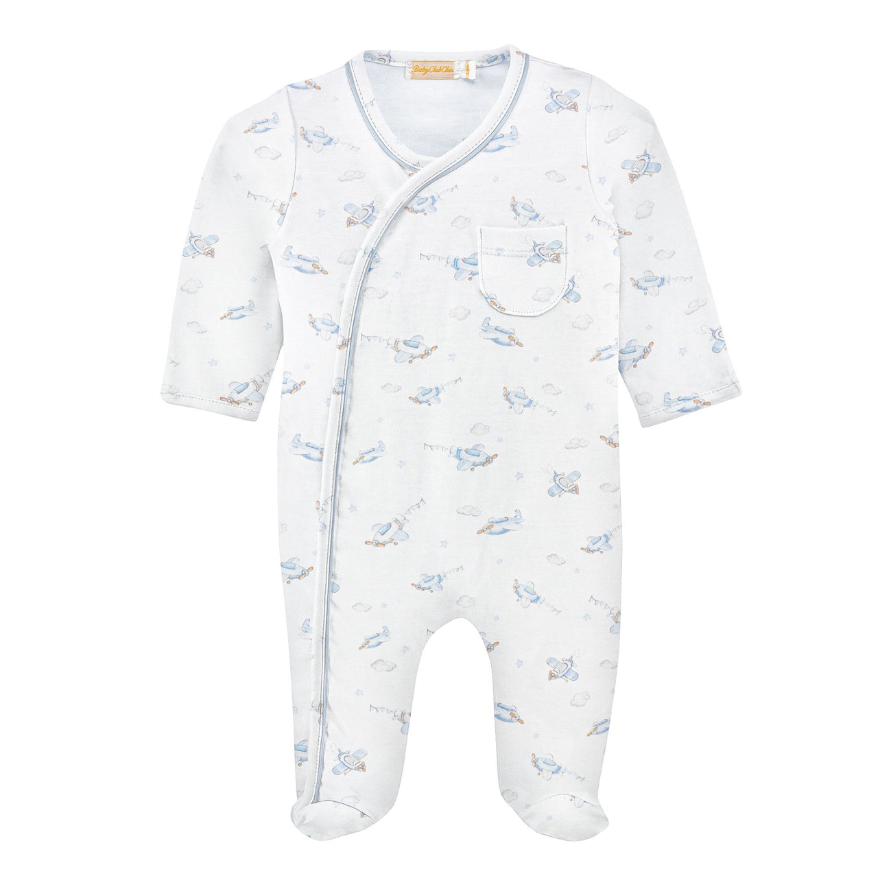 Baby Club Up, Up and Away  Crossed Footie FOO63362 5301