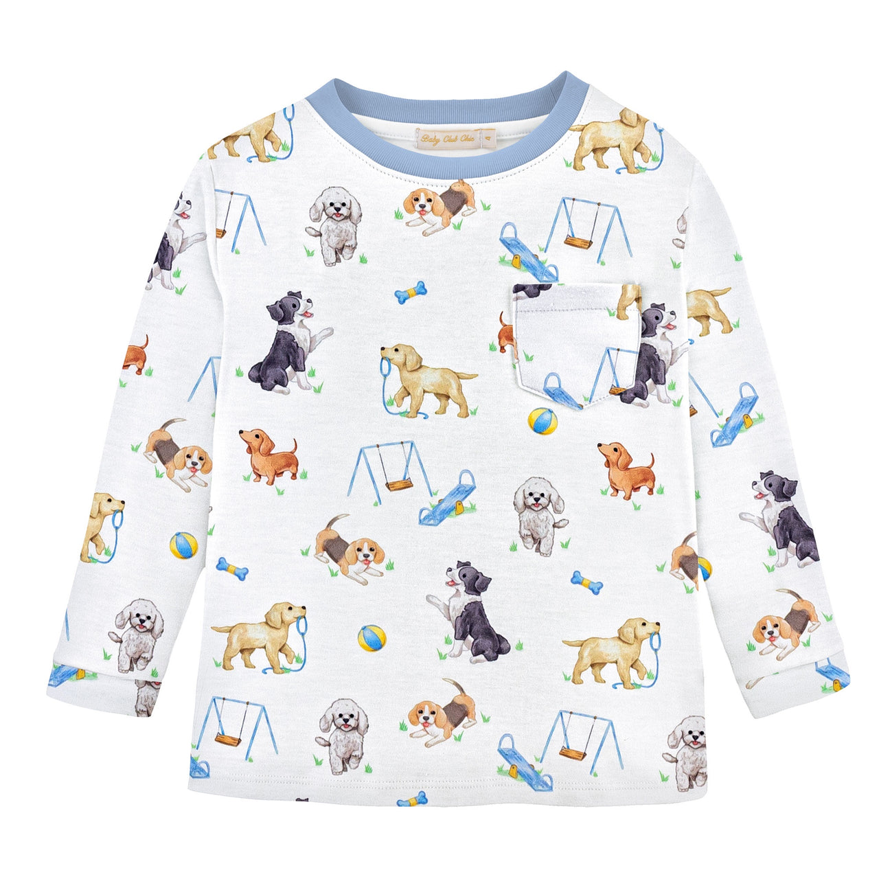 Baby Club Doggie Park Tee W/Pocket TEE03220 5301