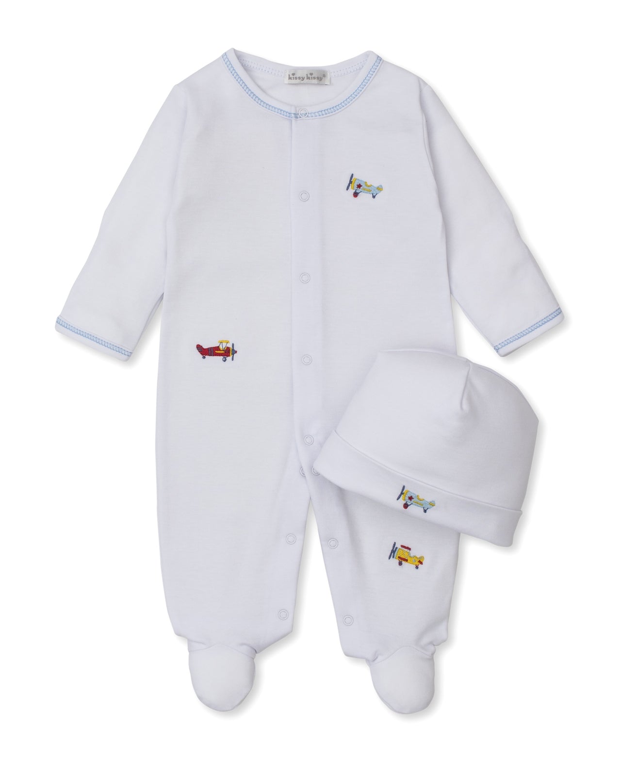 Kissy Kissy Let's Fly Away Footie W/Hat Set KBQ13557N-K100 5301