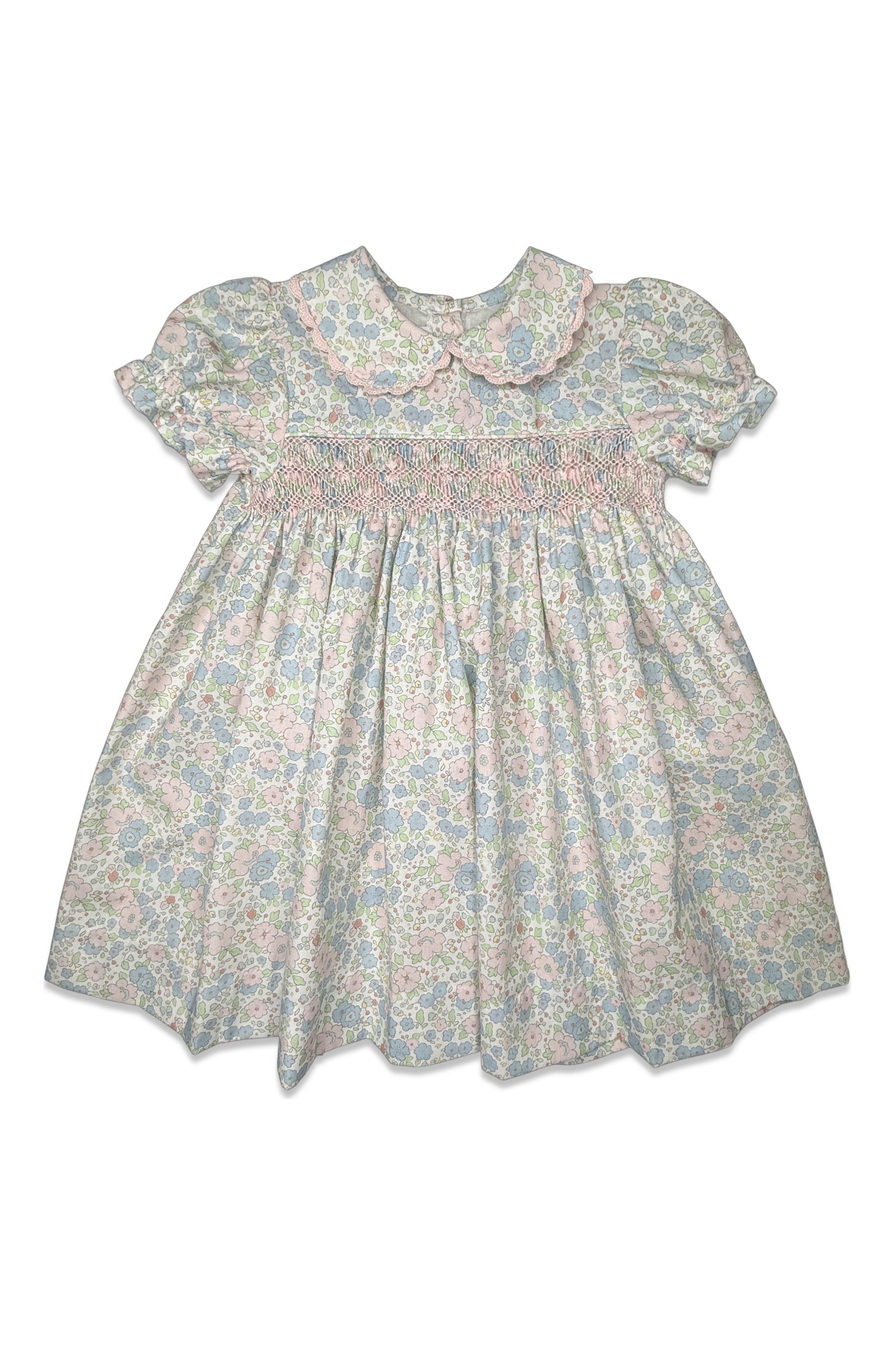 Percy & Tyne S/S Smocked Day Dress Lynwood Floral 7562 5302