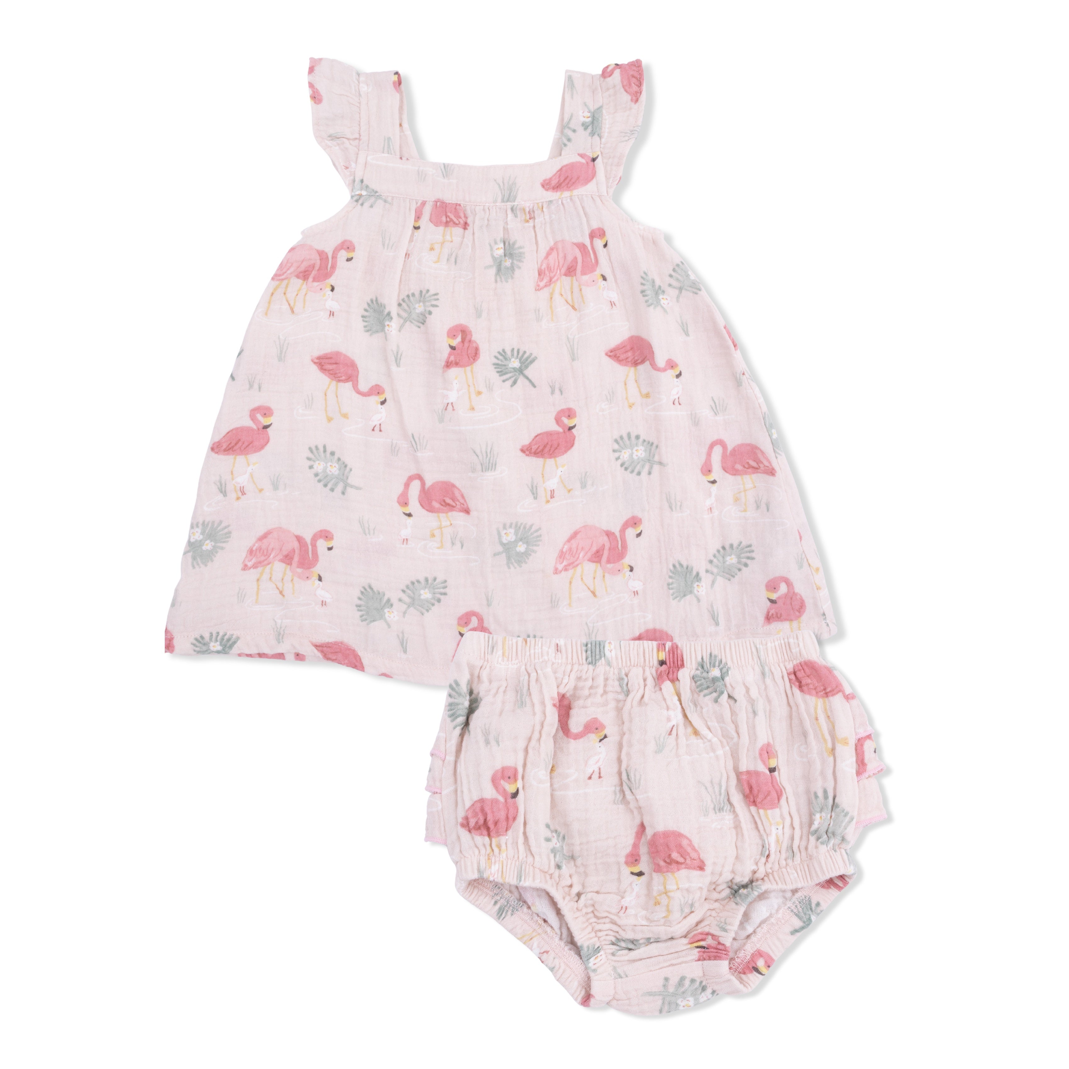 Angel Dear Flamingos Sundress & Bloomer 150-S26 5302