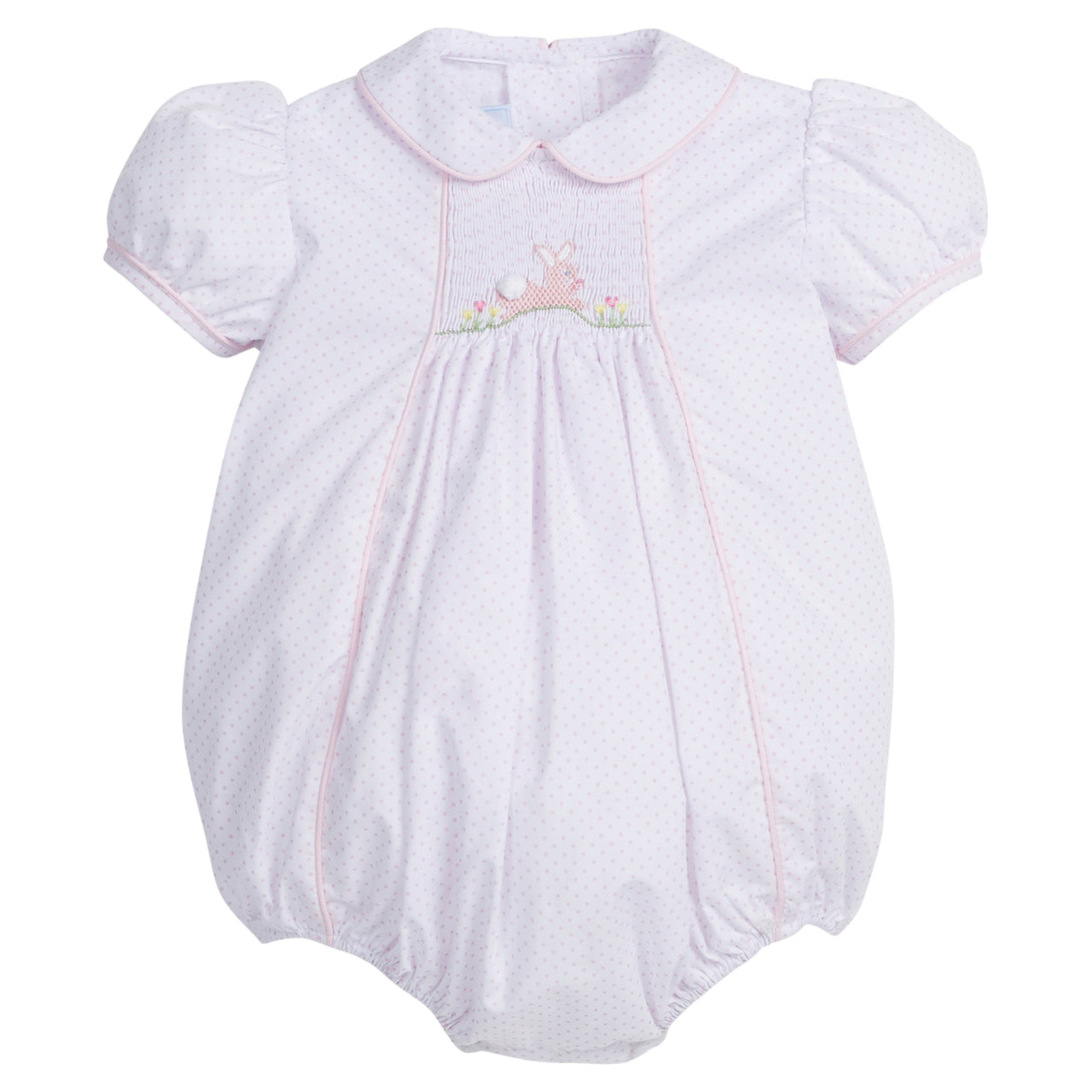 Little English Chest Smocked Bubble Bunny 5201