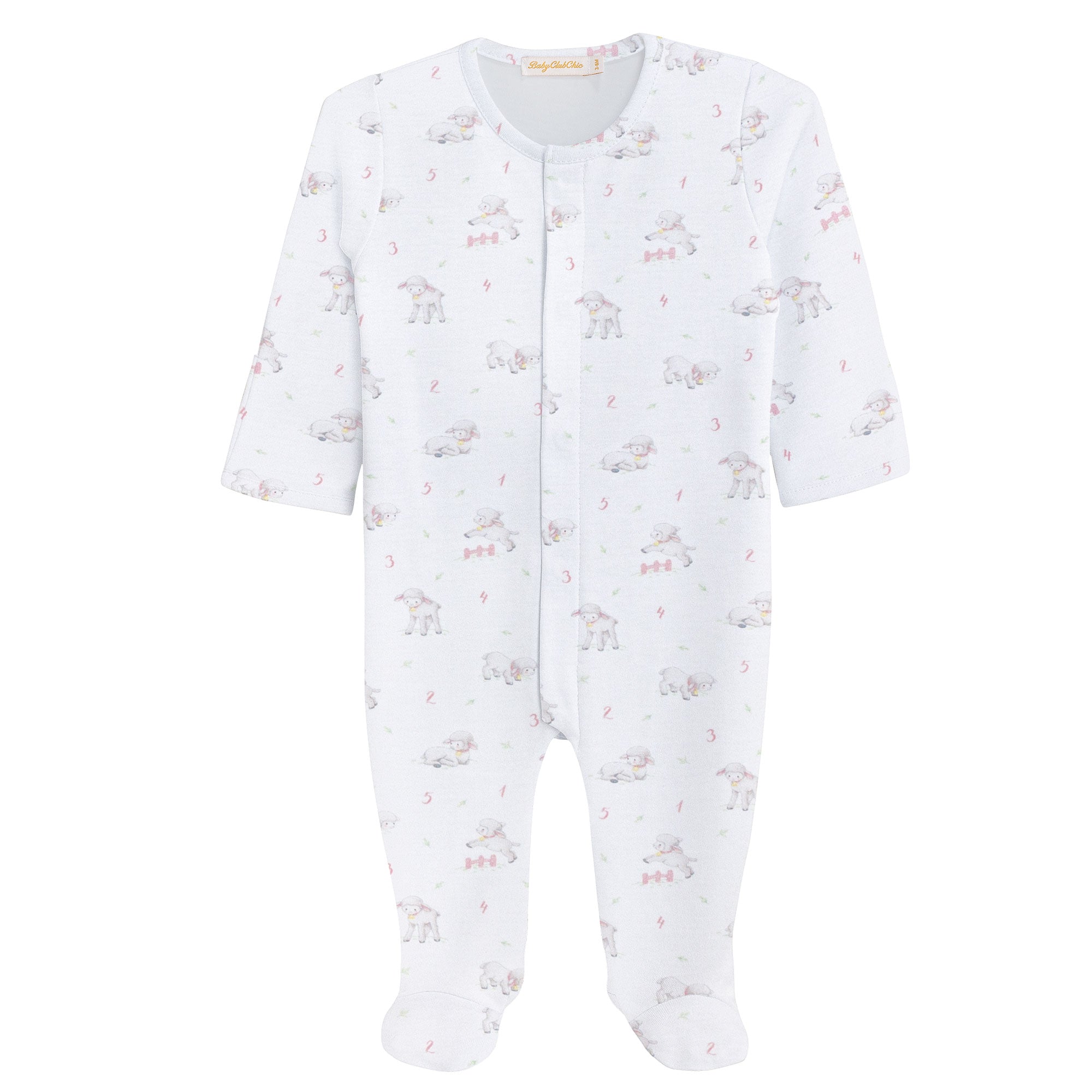 Baby Club Printed Footie Spring 25 5201