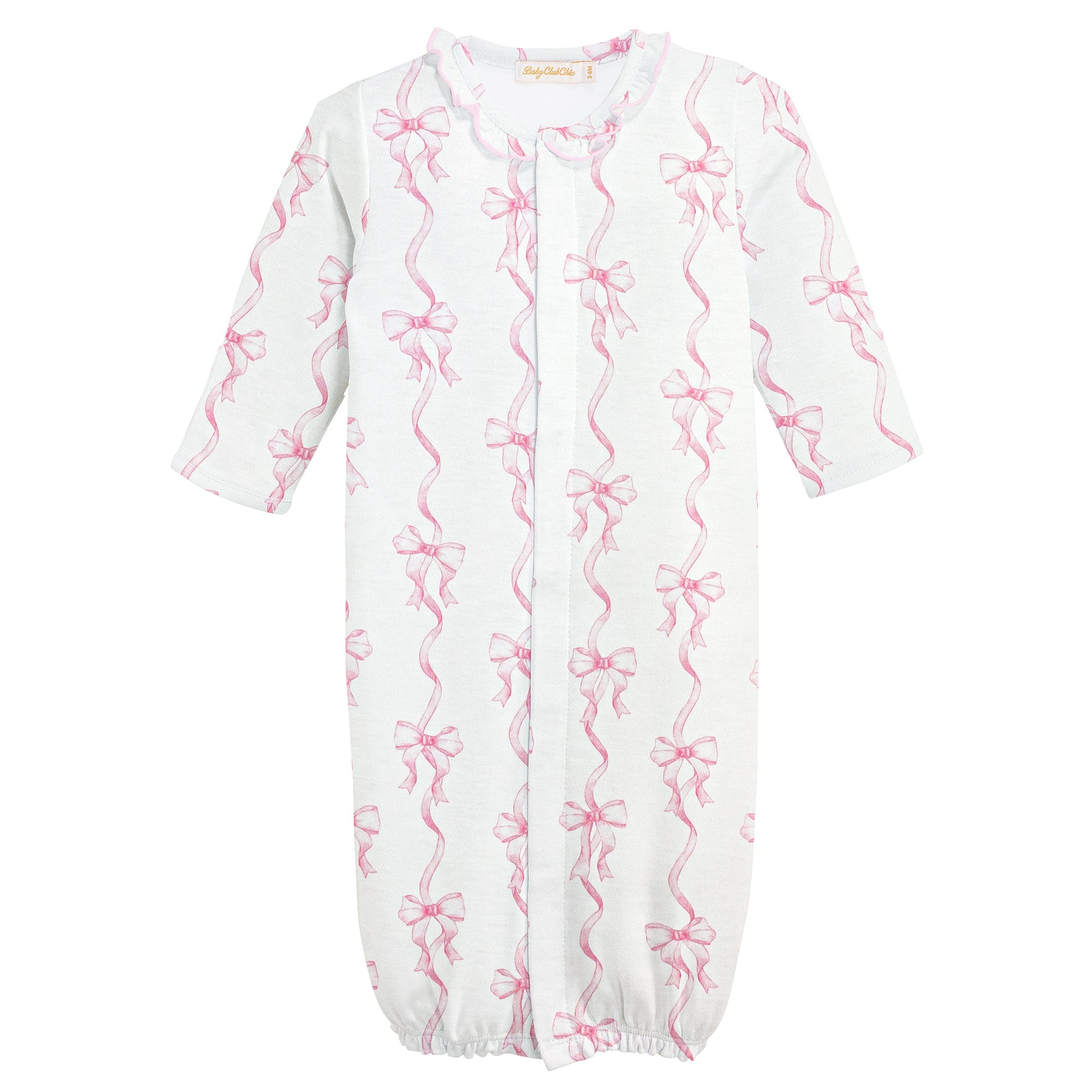 Baby Club Converter Gown w/Ruffle Spring 25 5201