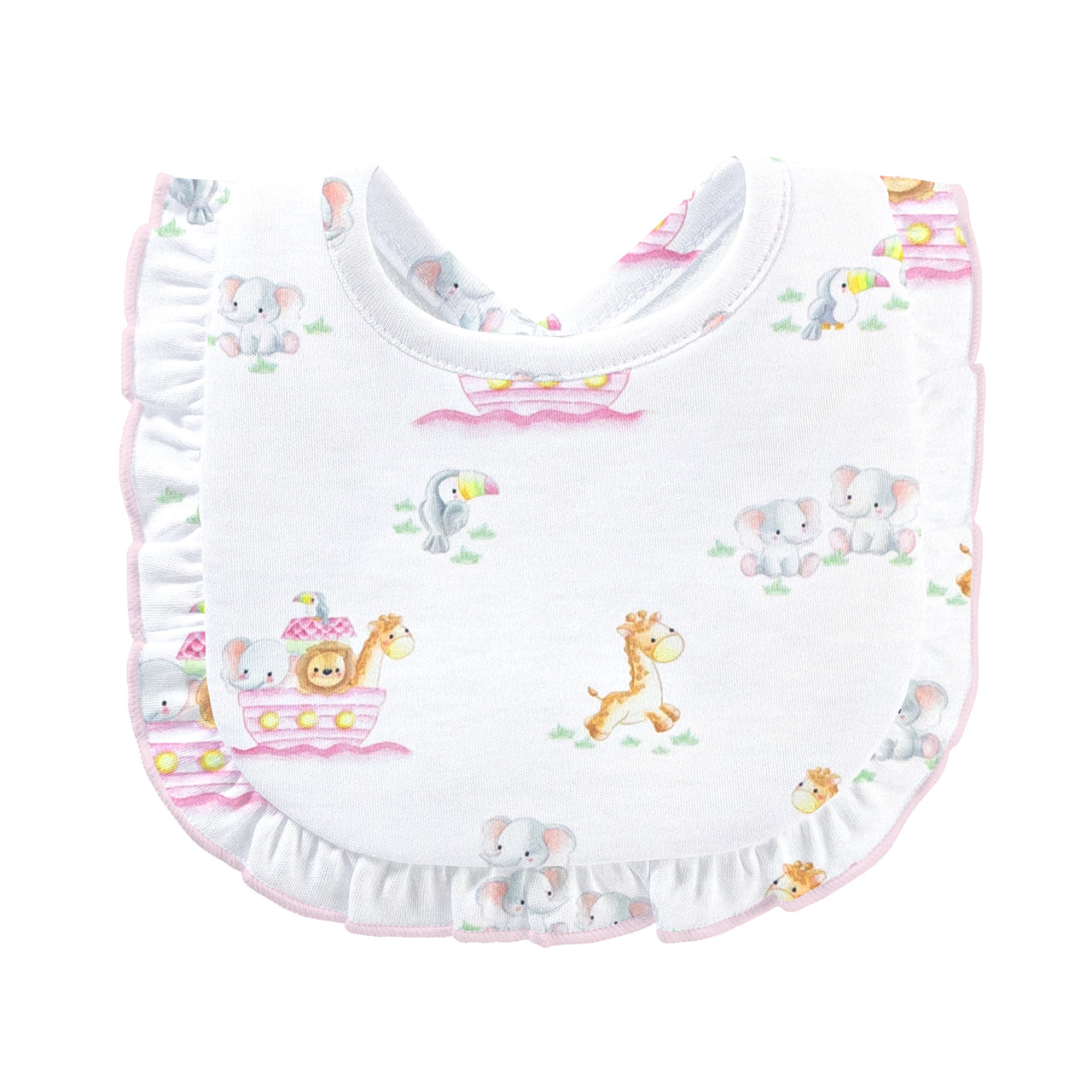 Baby Club Bib W/Ruffle Spring 25 5202