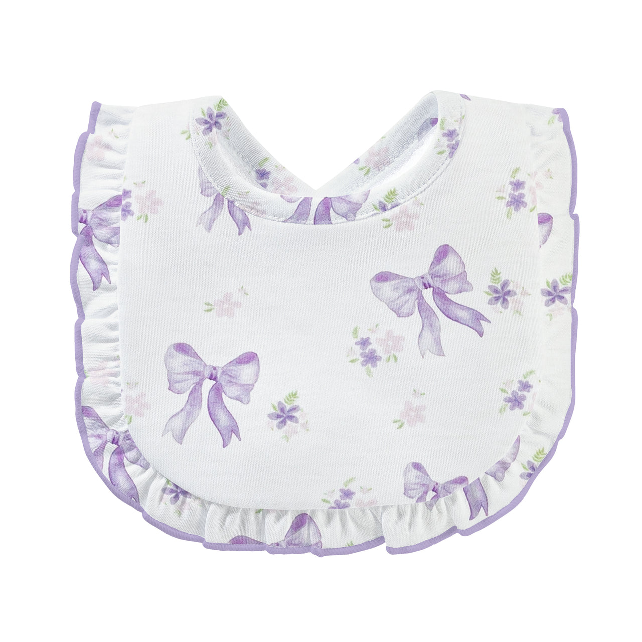 Baby Club Bib W/Ruffle Spring 25 5202