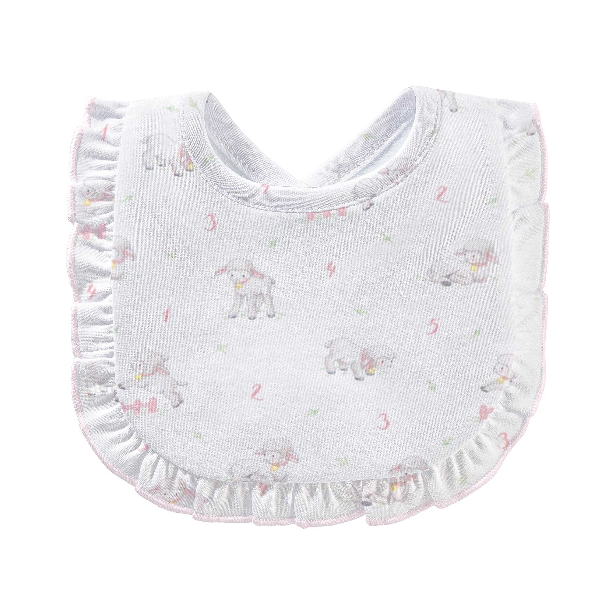Baby Club Bib W/Ruffle Spring 25 5202