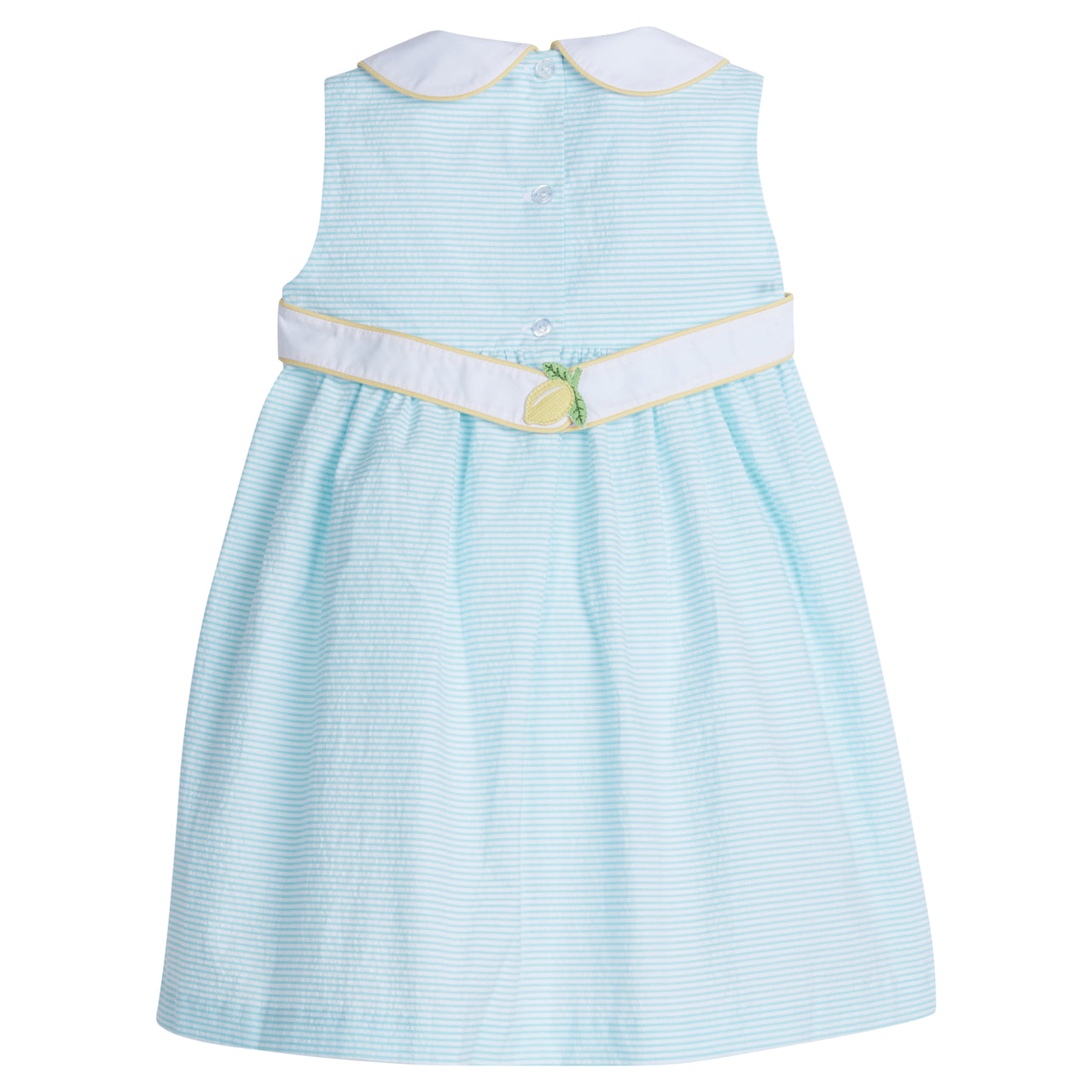 Little English Sleeveless Charlotte Dress Lemons 5202