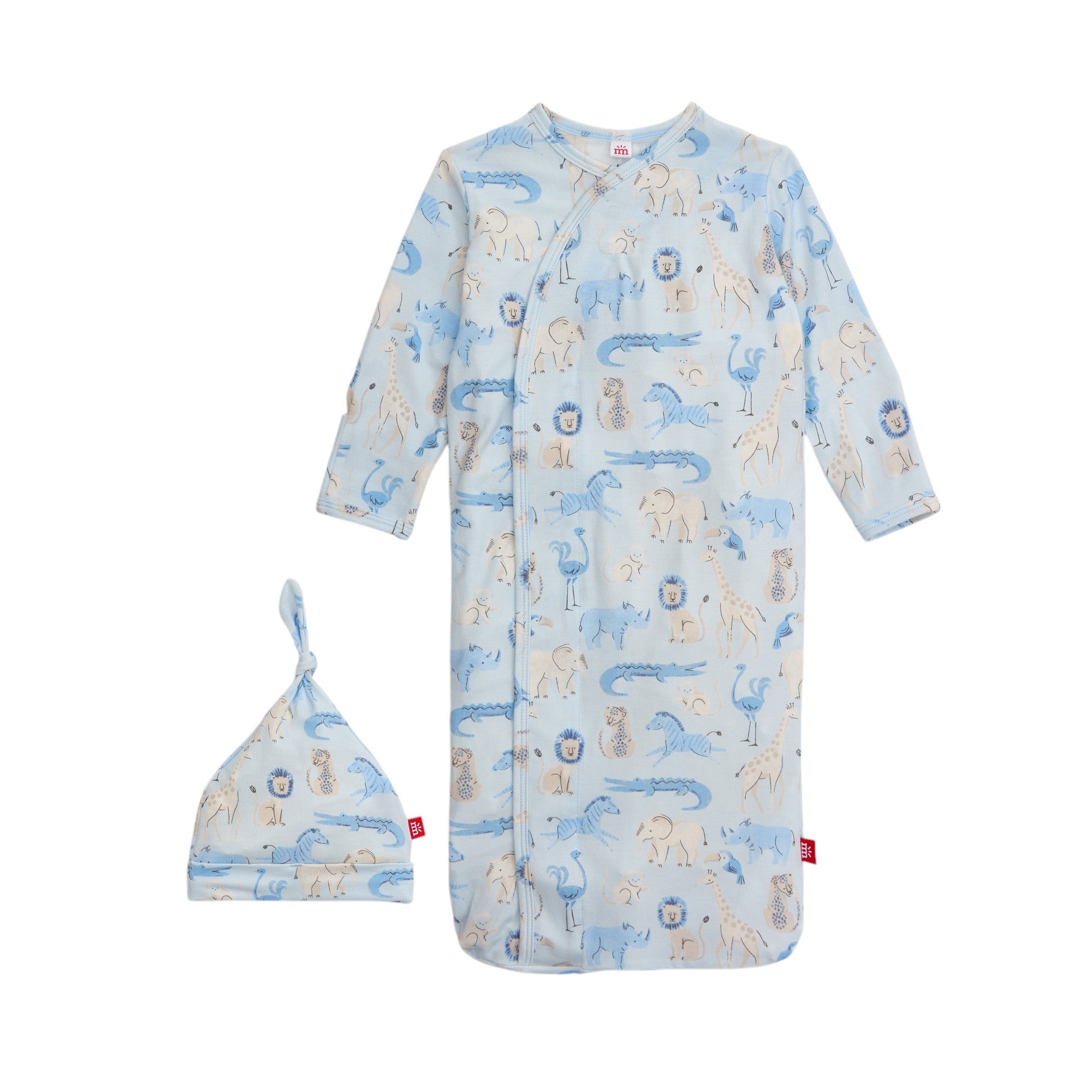 Magnetic Me Gown W/Hat Set Spring 25 NB/3m 5202