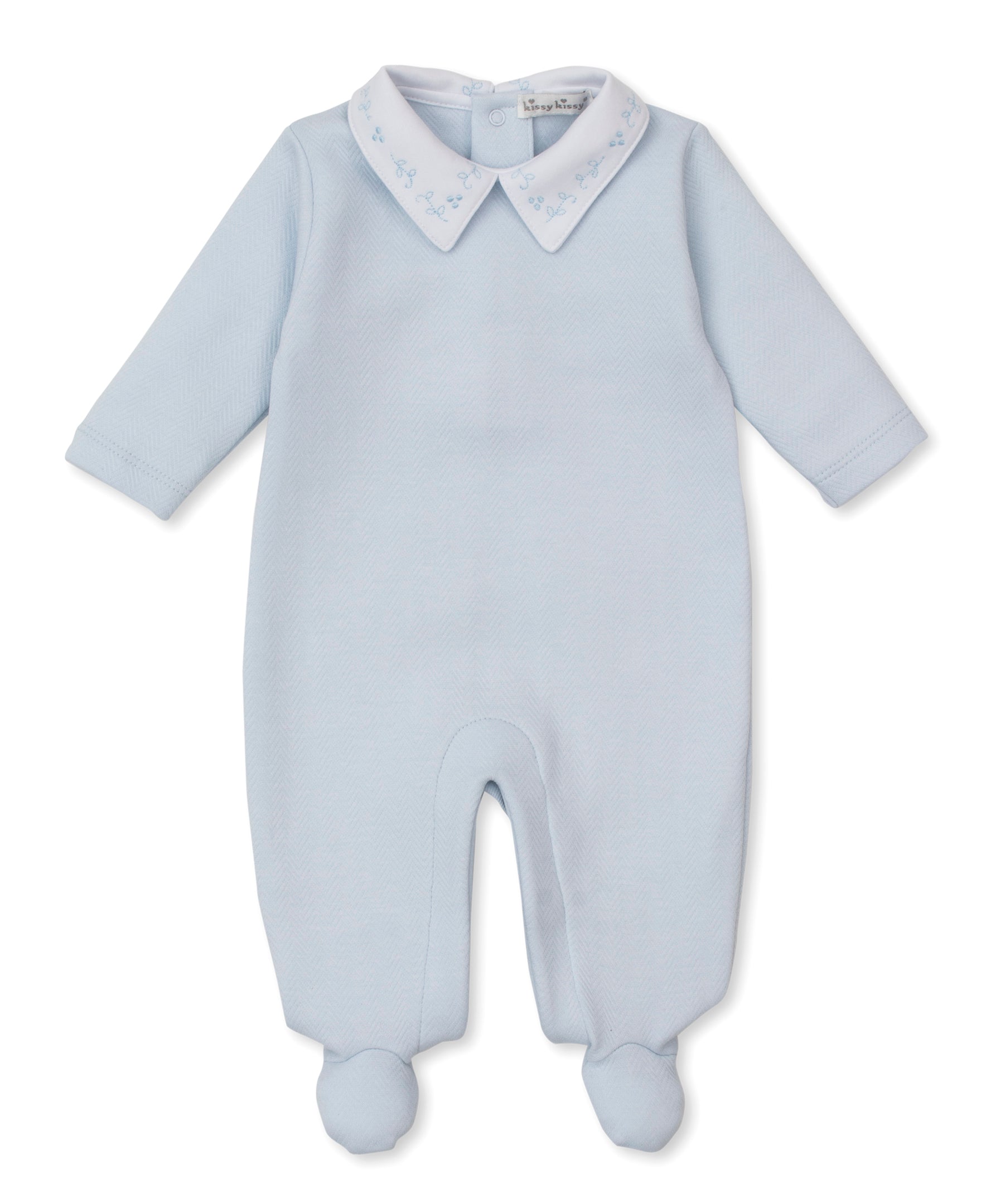 Kissy Kissy Sweet Homecoming Jacquard Footie 5206