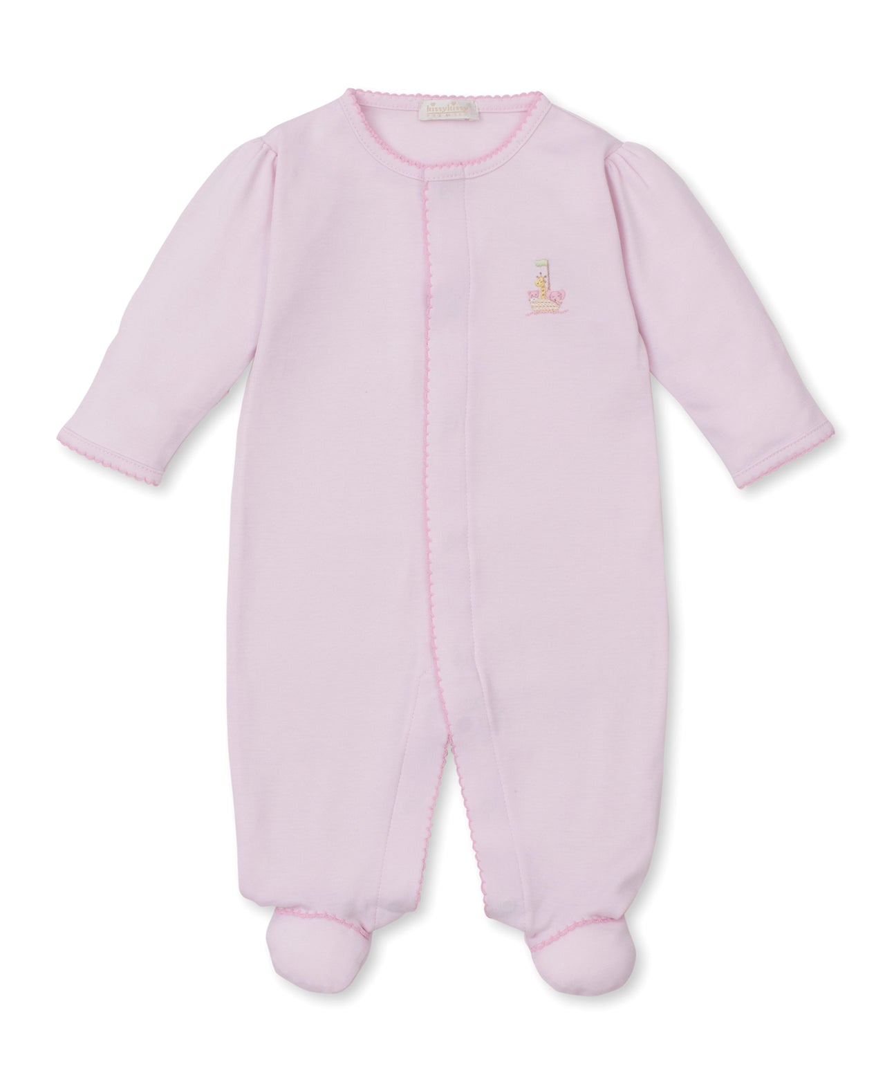 Kissy Kissy Premier Noah's Ark Footie W/Hand Emb 5207