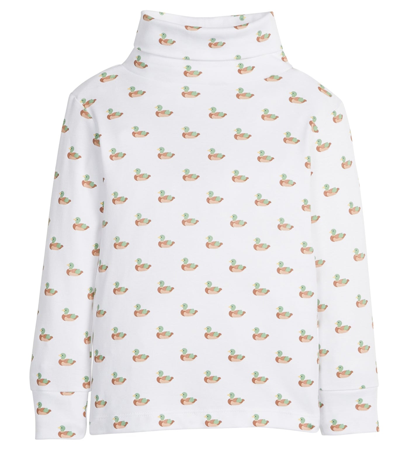 Little English Printed Turtleneck Fall 25 5208