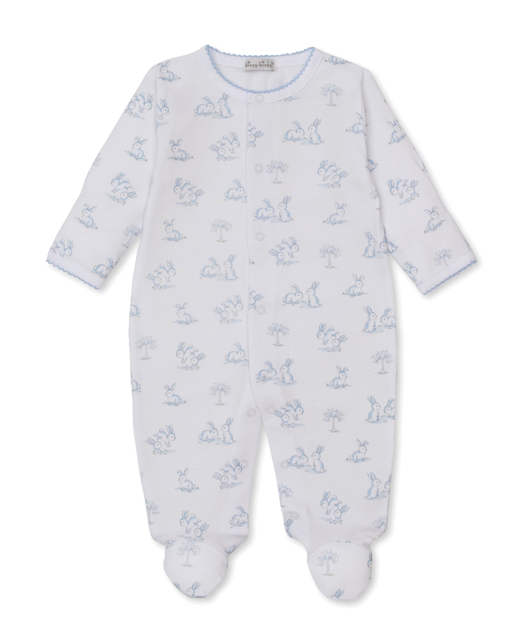 Kissy Kissy Springtime Bunny Fun Footie PRT 5212