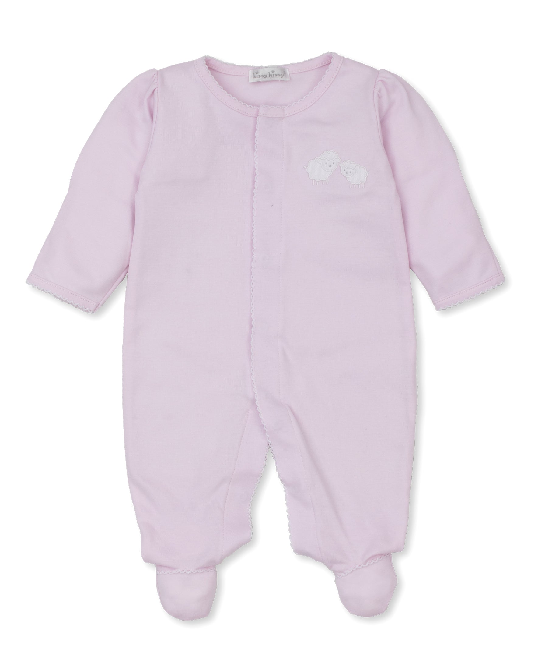 Kissy Kissy Pique Sweetest Sheep Footie 5007