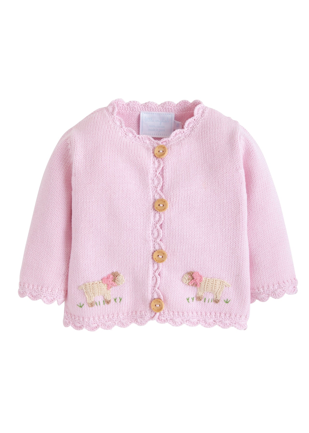 Little English Sheep Crochet Sweater 5007