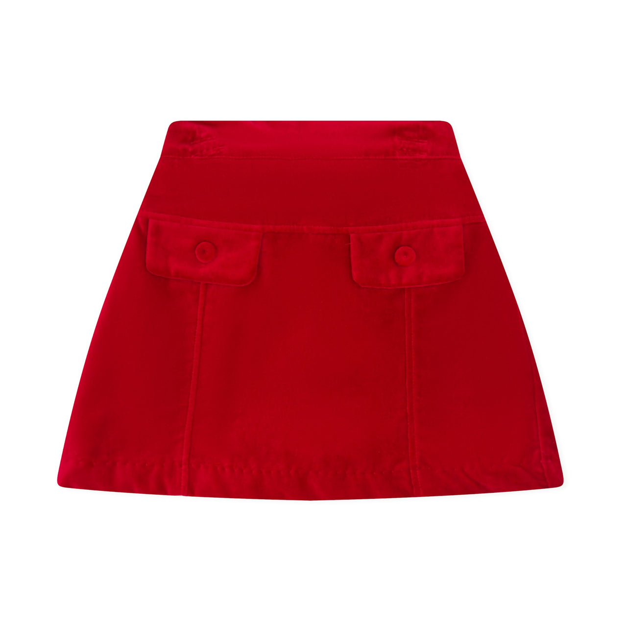 Set Athleisure Claire Skirt Ruby Red Velvet 5108