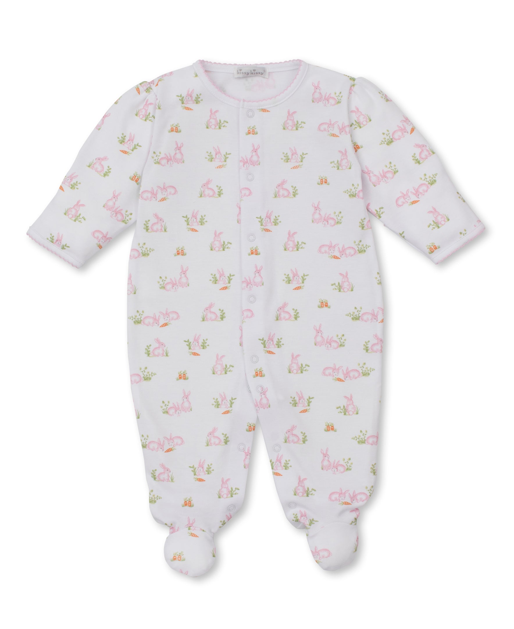 Kissy Kissy Baby Bunny Patch Footie  PRT 5112