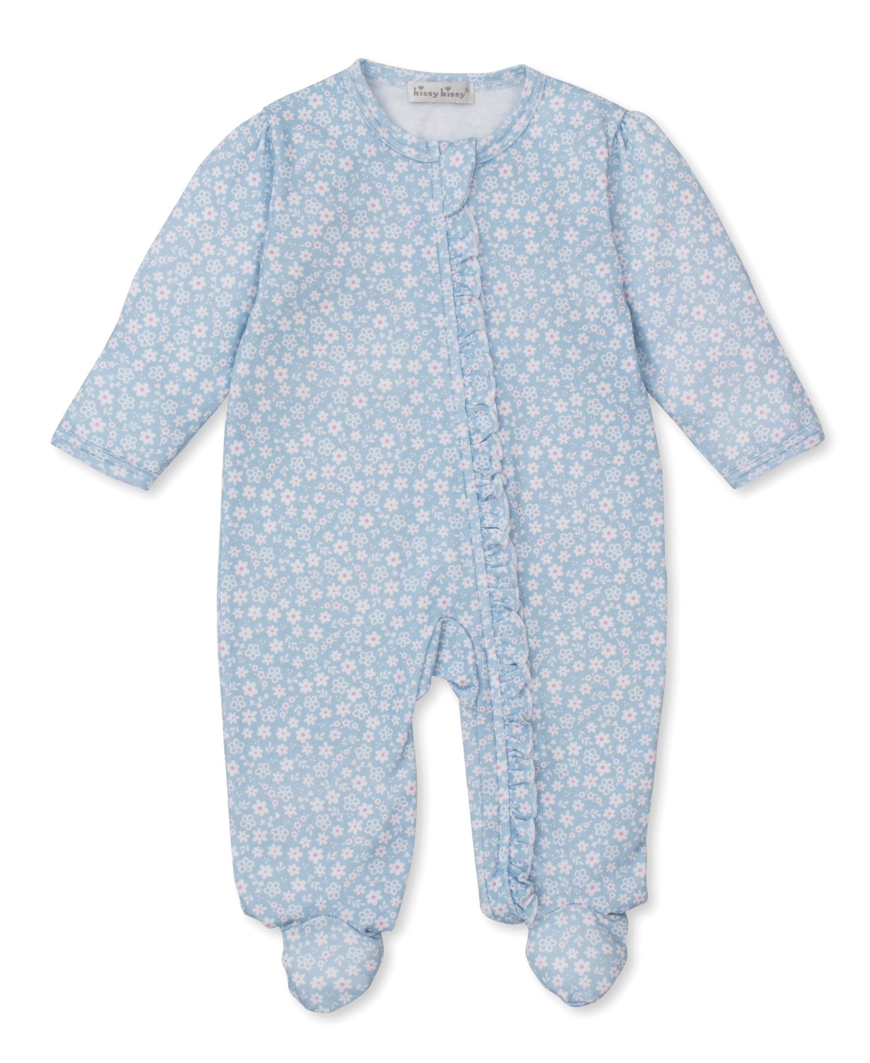 Kissy Kissy Fall In Bloom Footie W/Zip PRT 5206