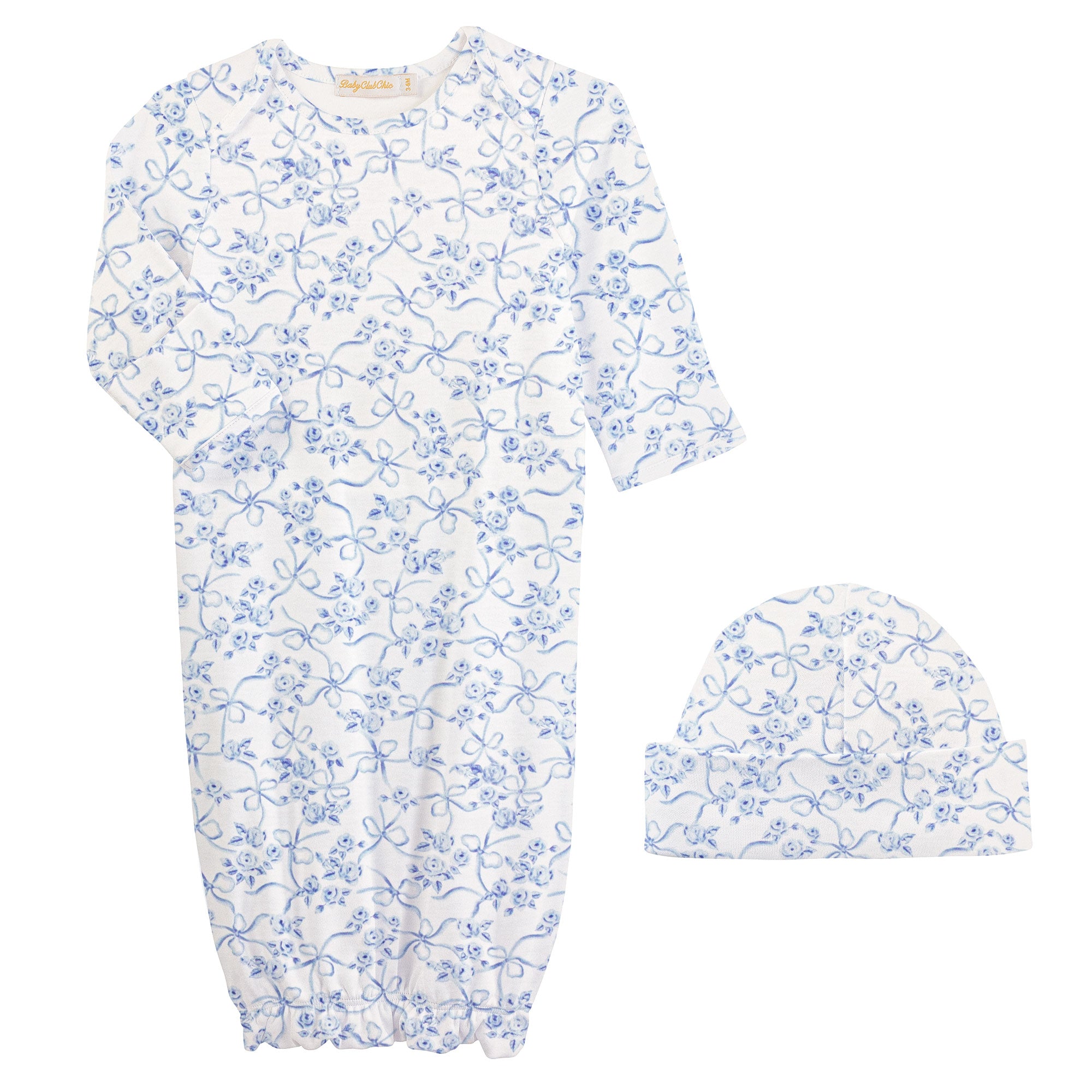 Baby Club Gown & Hat Set Spring 26