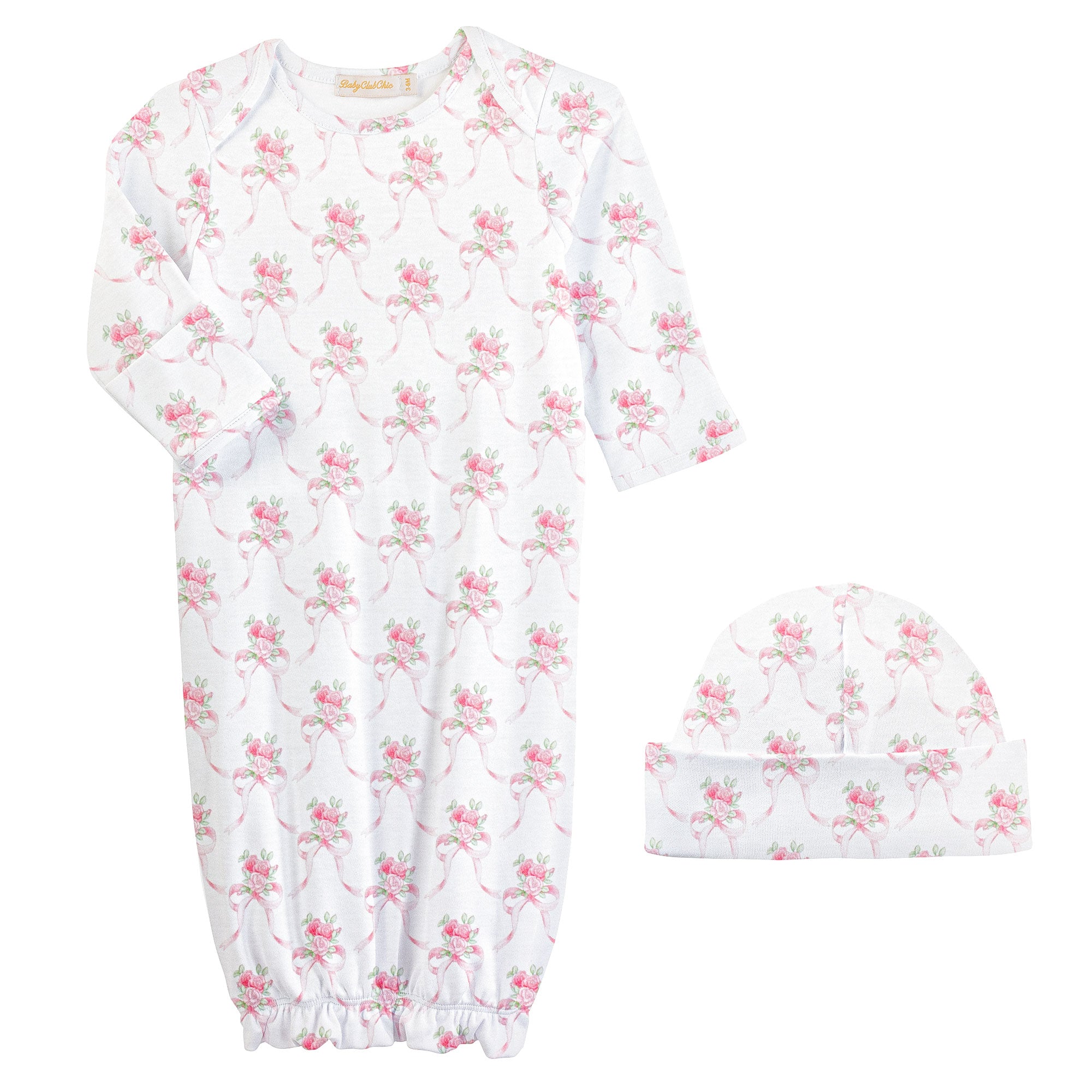 Baby Club Gown & Hat Set Spring 26