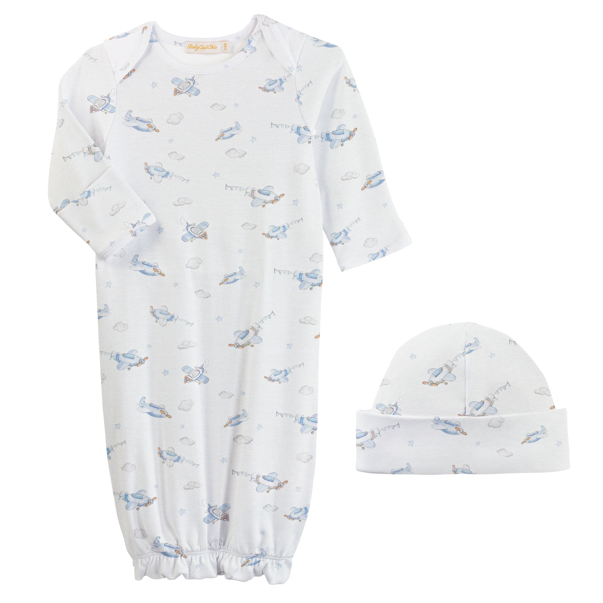Baby Club Gown & Hat Set Spring 26