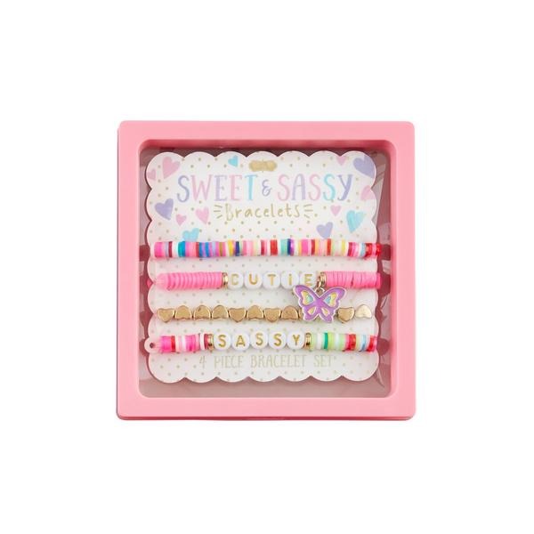 Mud Pie sweet and sassy bracelet sets