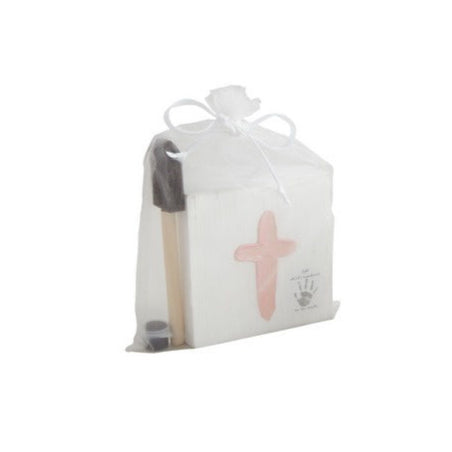 Mud Pie cross and handprint kit