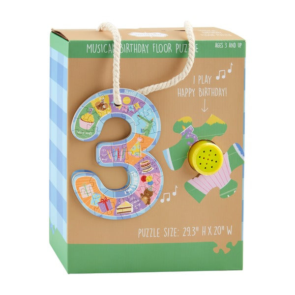 Mud Pie Jumbo Shaped Musical Floor Puzzle