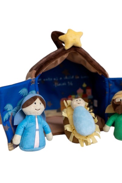 Mud Pie plush nativity set