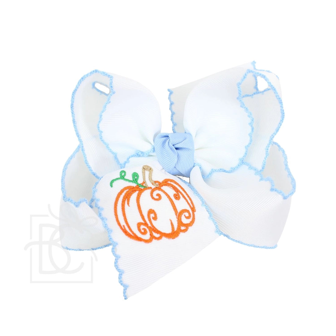Beyond Creations Fall Embroidered Crochet Edge Bows