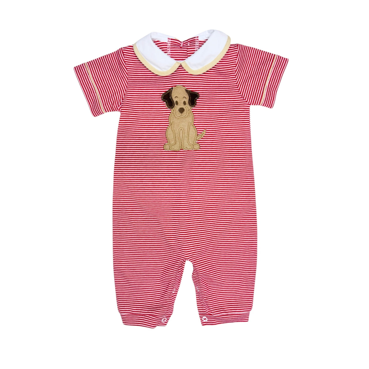 Zuccini Labrador Oliver Bubble Red Bitty Knit 5208