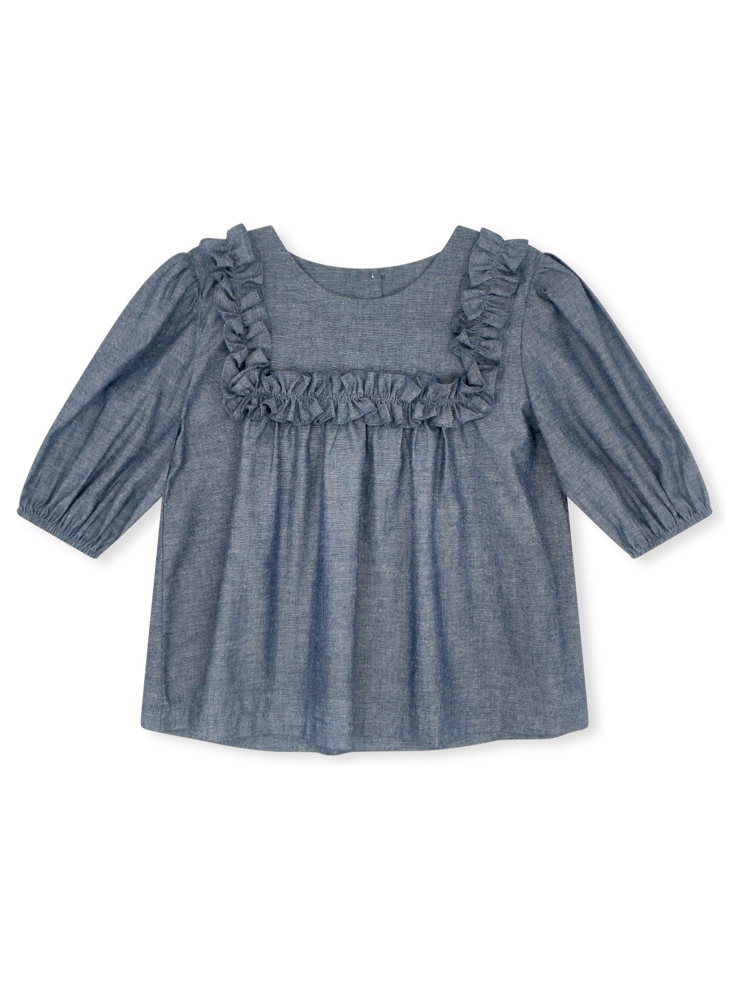 Set Proper Brynlee Blouse Dover Denim  5209