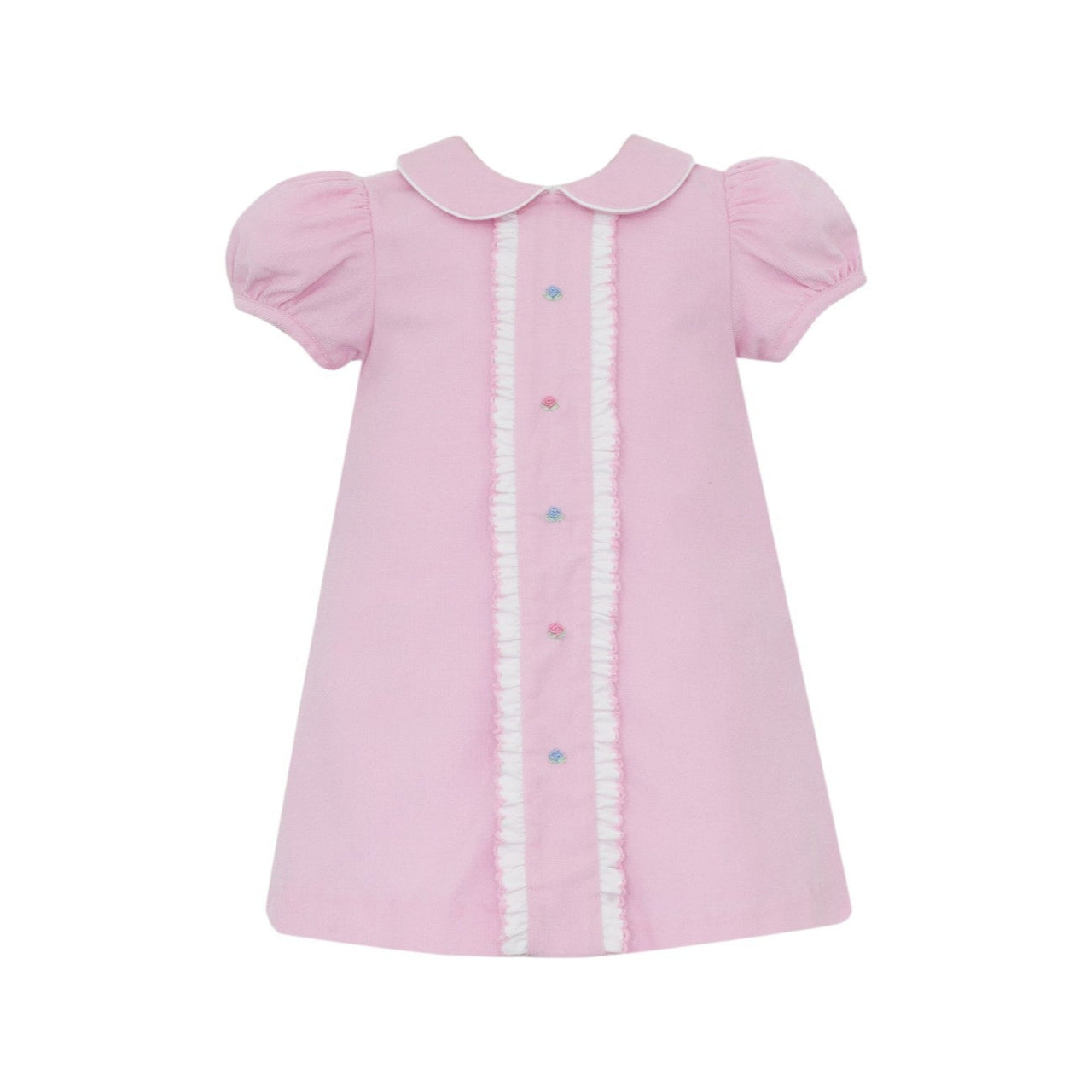Petit Bebe Amelia Pink Corduroy A-Line Dress 5208