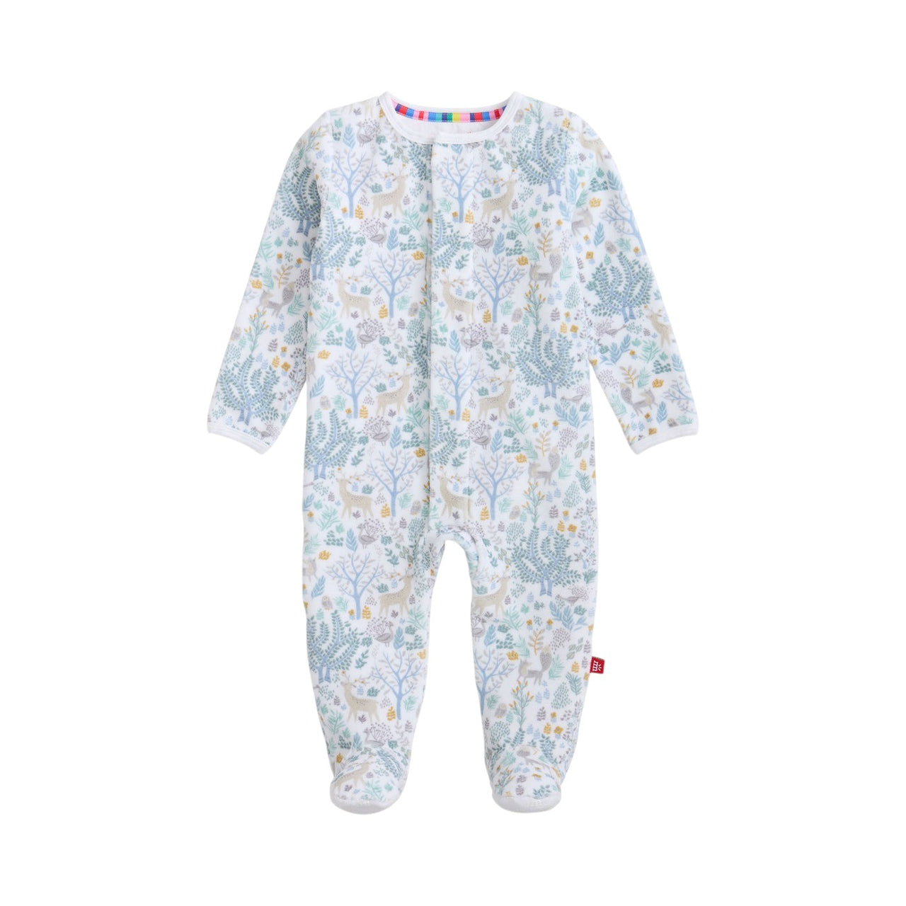 Magnetic Me Velour Footie Fall 25 5208