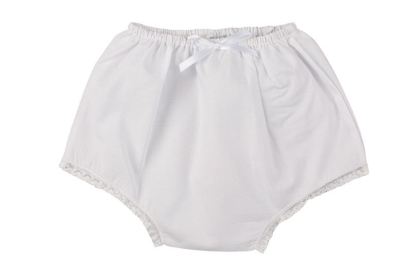 Feltman Brothers Vintage Bow Collection Diaper Cover 5700 White/Pink