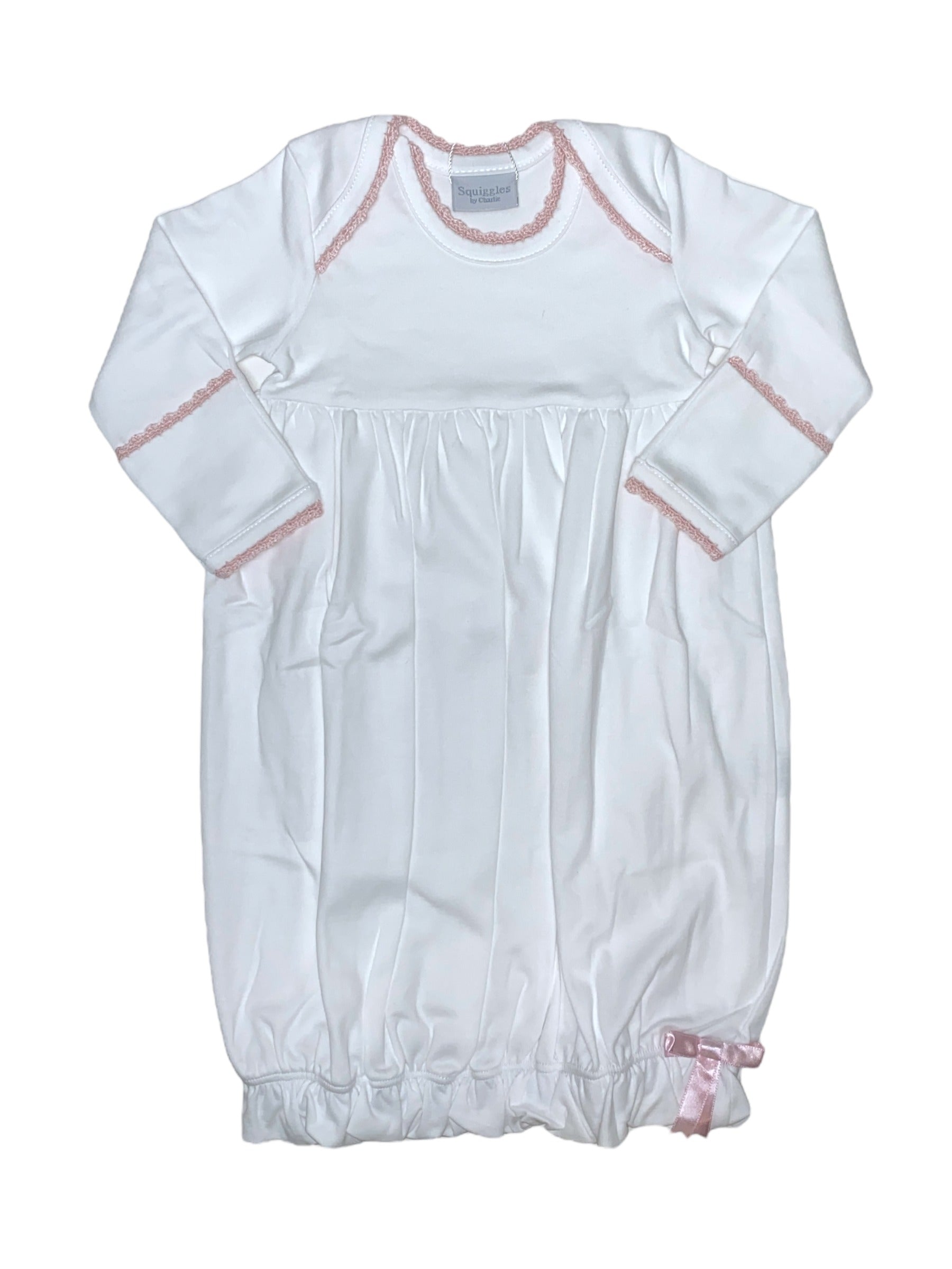 Squiggles Crochet Baby Gown 53 5207