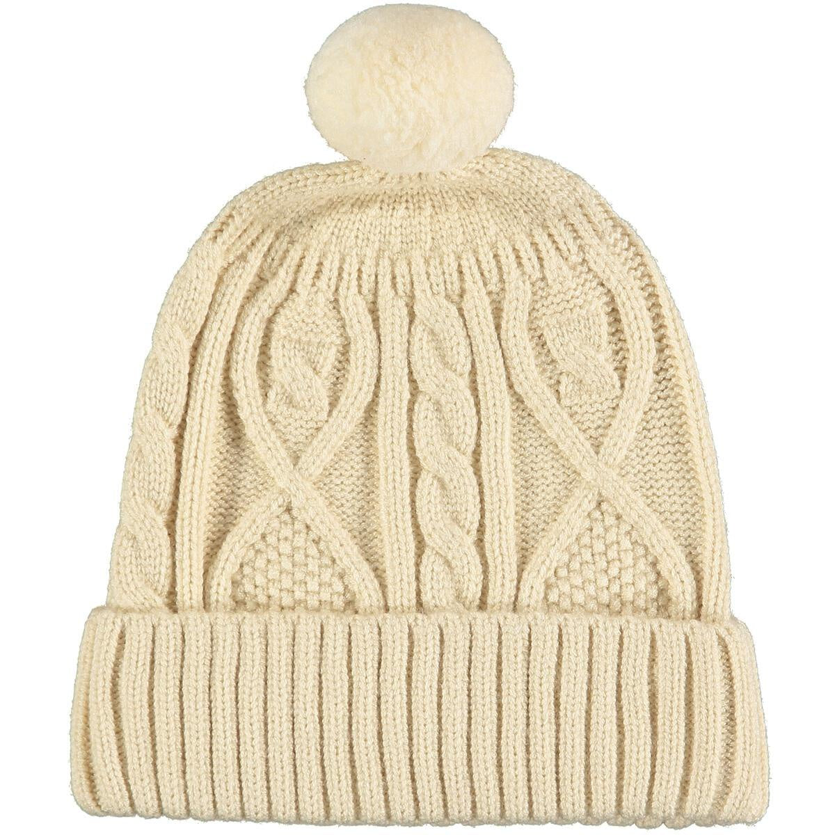 Vignette Cream Moddy Knit Hat V962E 5007