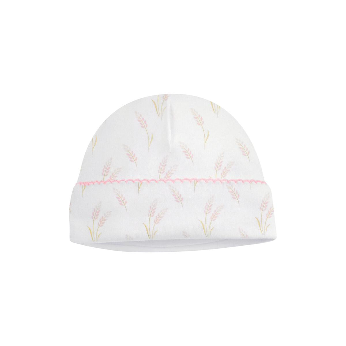 Lyda Baby White Wheat Spikes Hat NB 5007