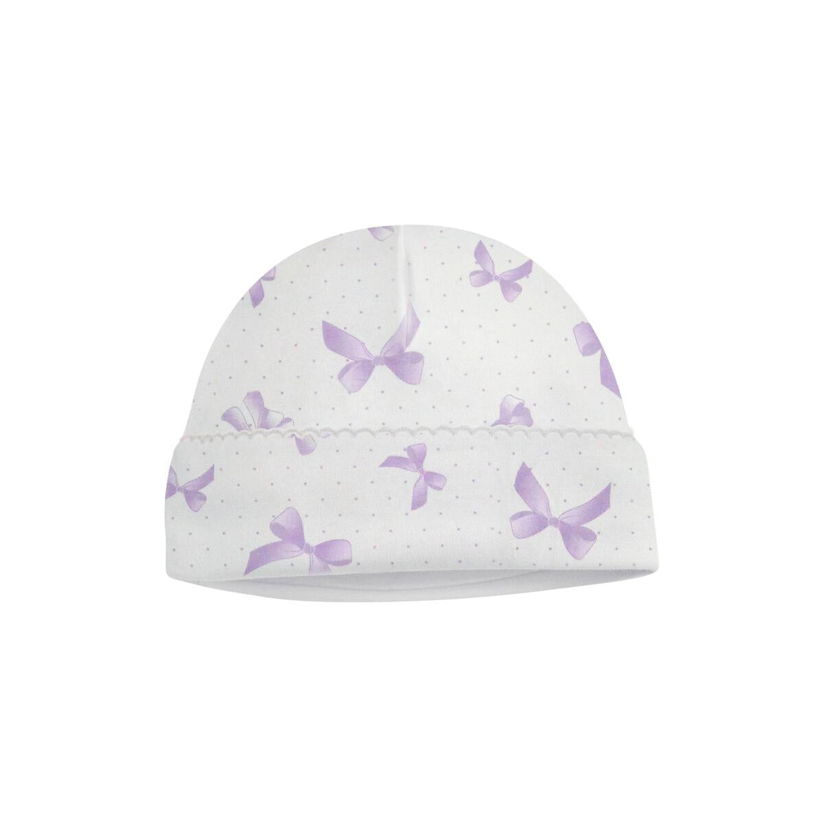Lyda Baby Lila Bows Hat Lavender PP07-7124 5007