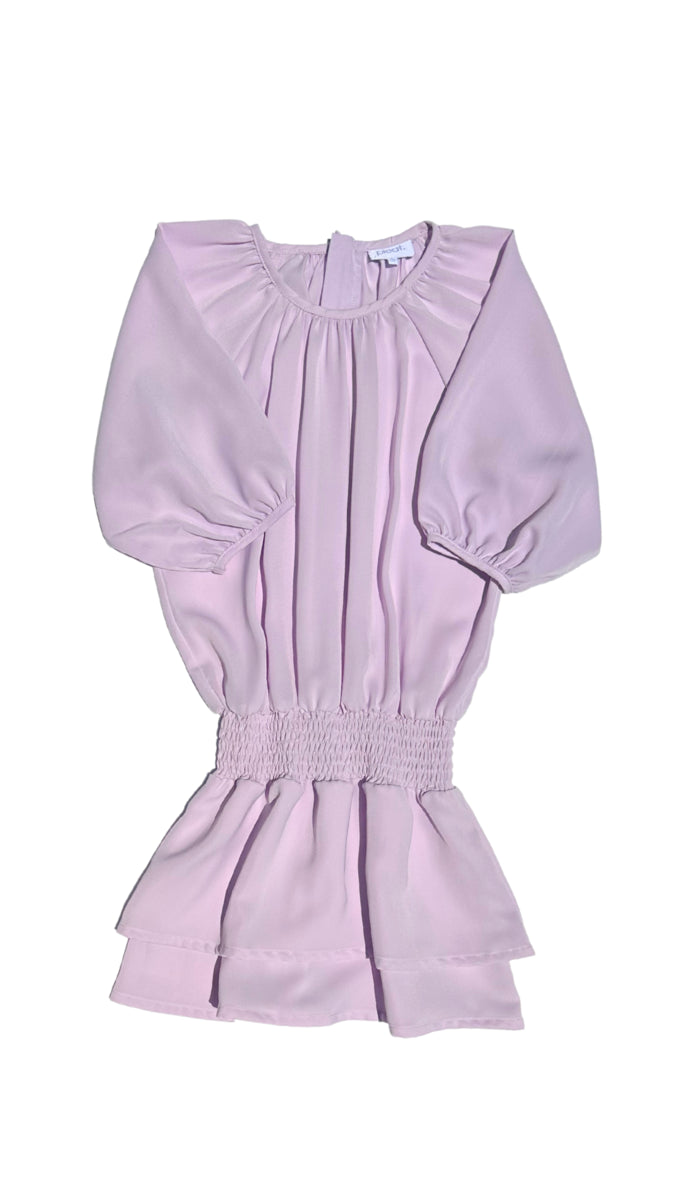 Pleat Rory Dress Lilac 5101
