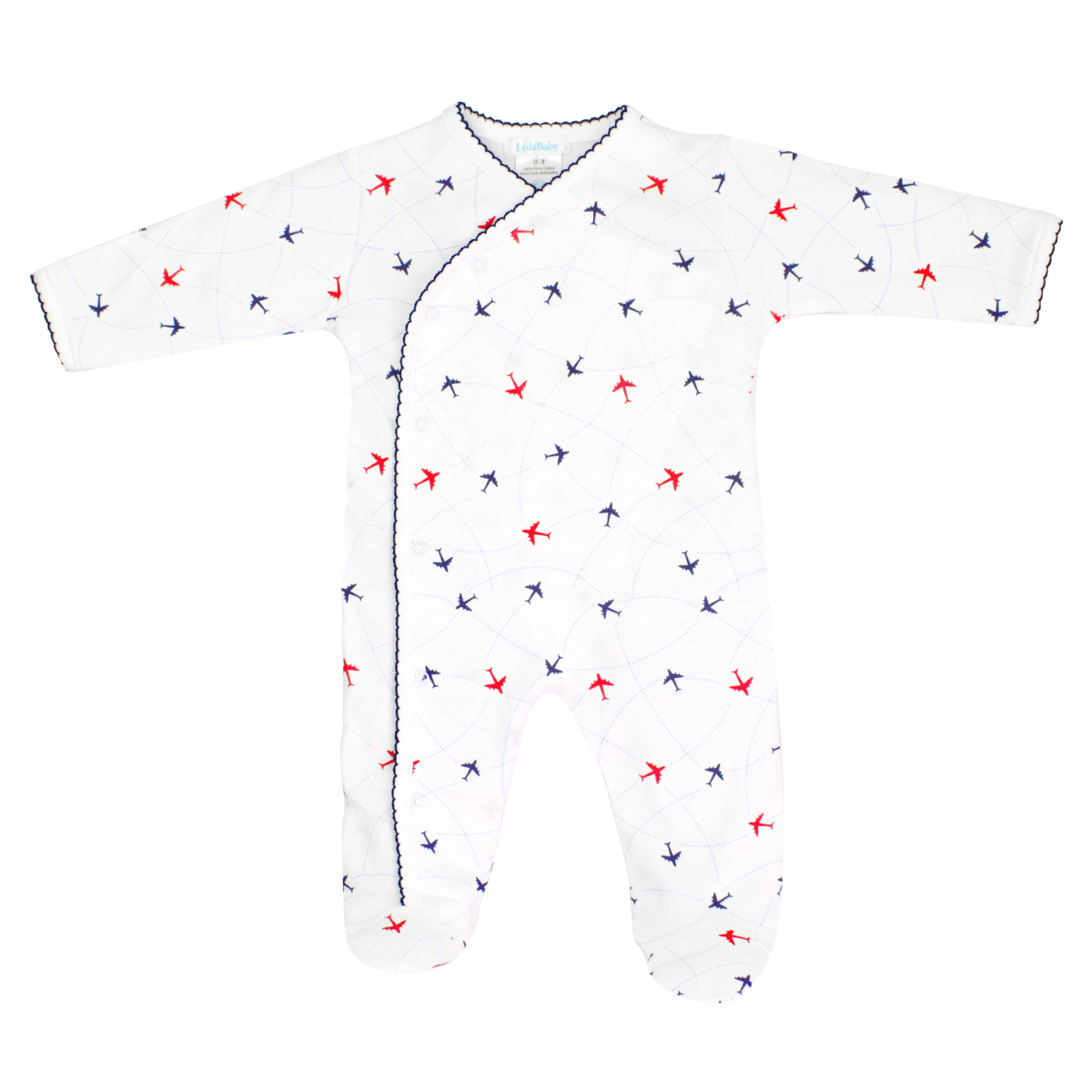Lyda Baby Lets Travel Footie PP300-7179 5101