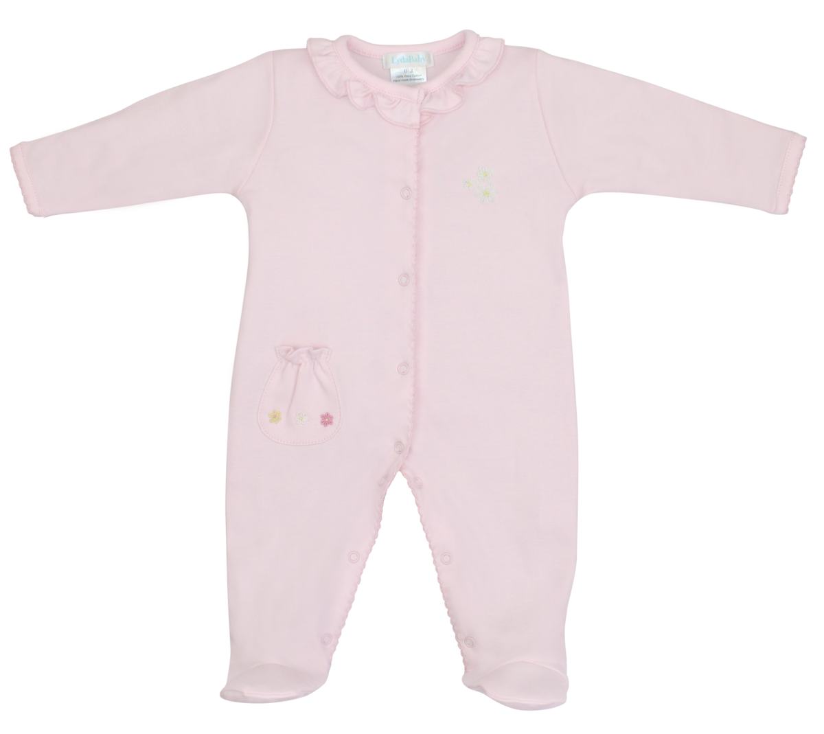 Lyda Baby Summer Daisies Footie 5101