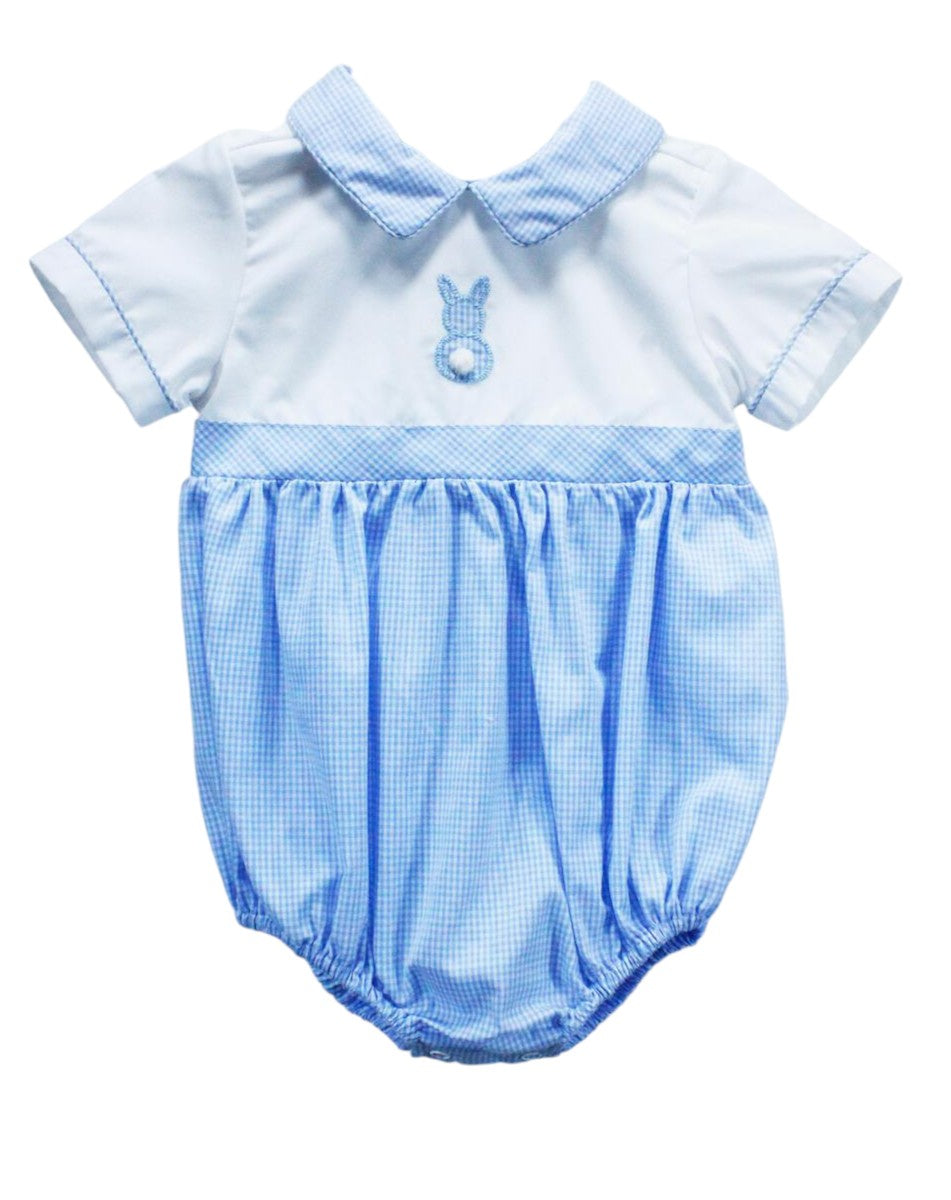 Baby Blessings Blue Bunny Tail Lucas Bubble BB0922 5102