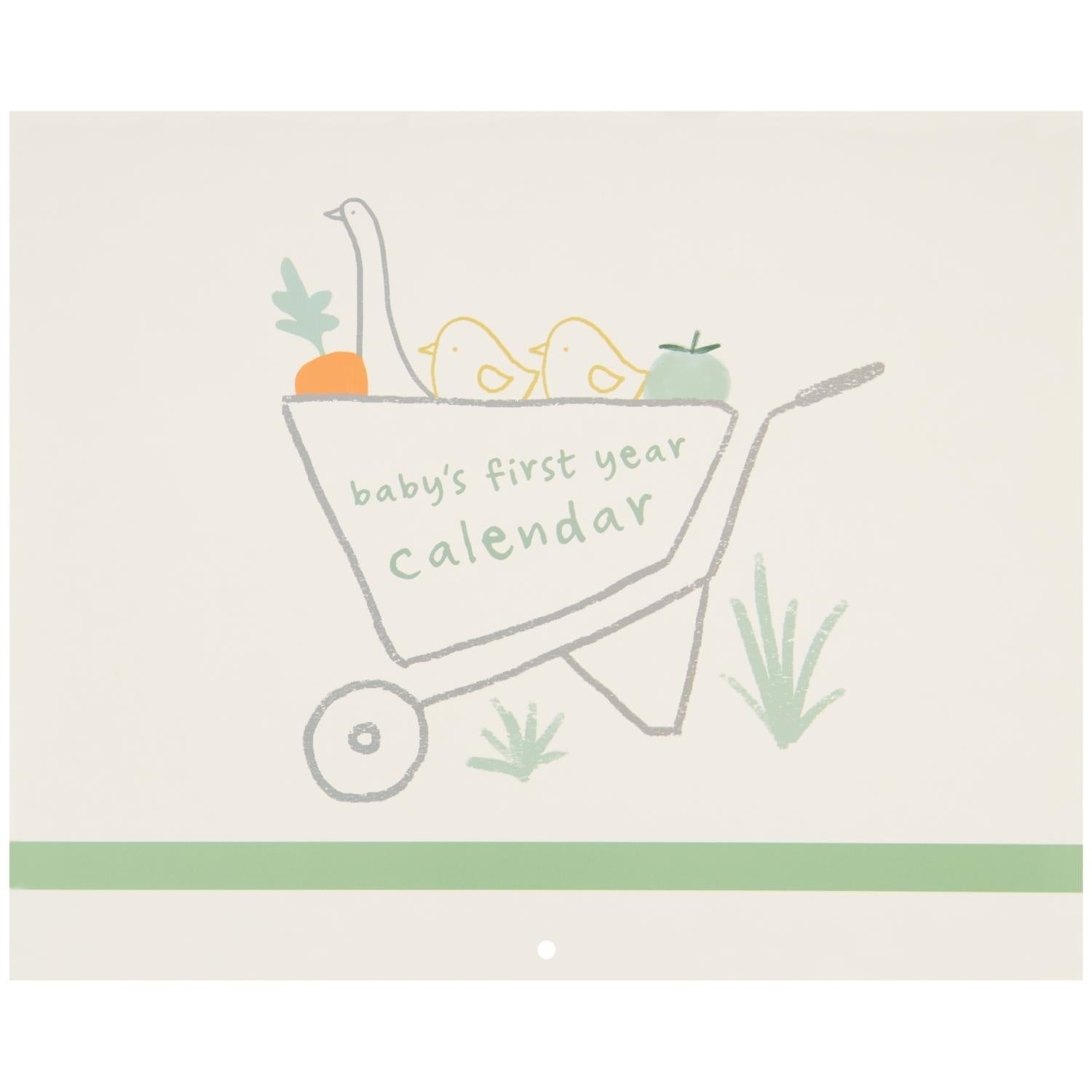 C.R. Homegrown First Year Calendar BA3-24958